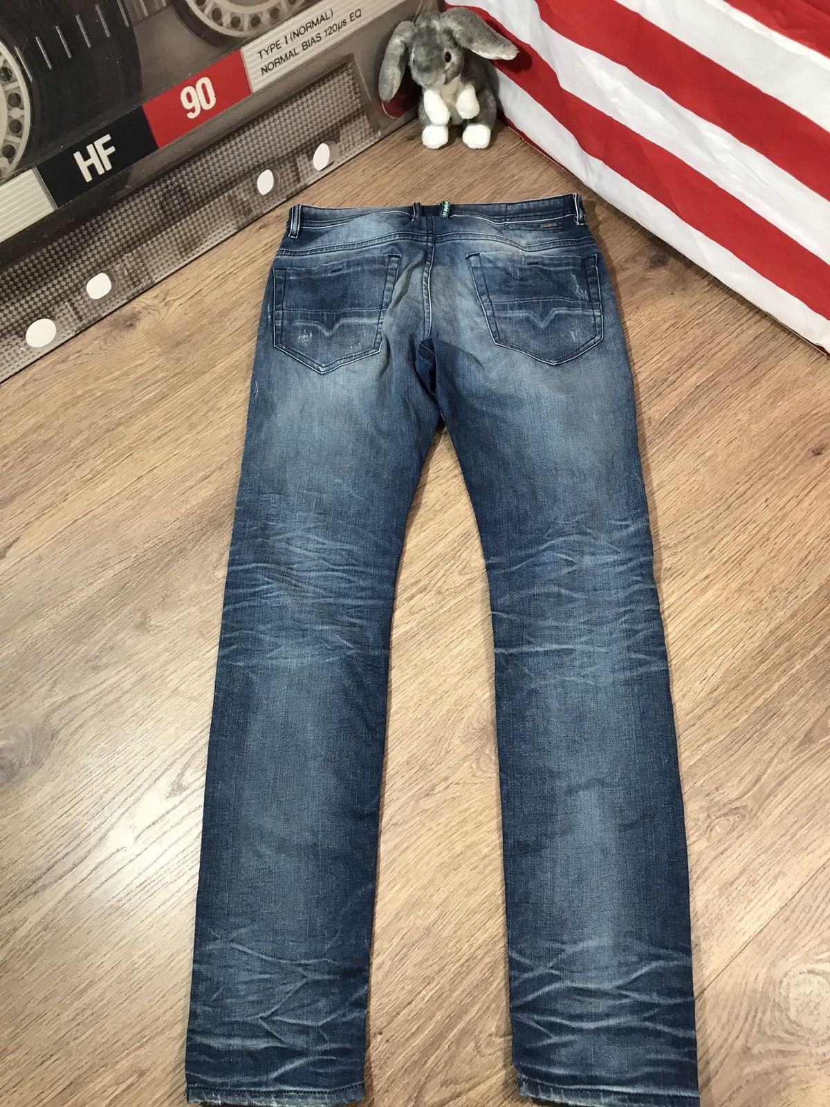 Diesel Vintage Diesel Thommer Distressed denim pants jeans size 32 Size US 32 / EU 48 - 15 Thumbnail