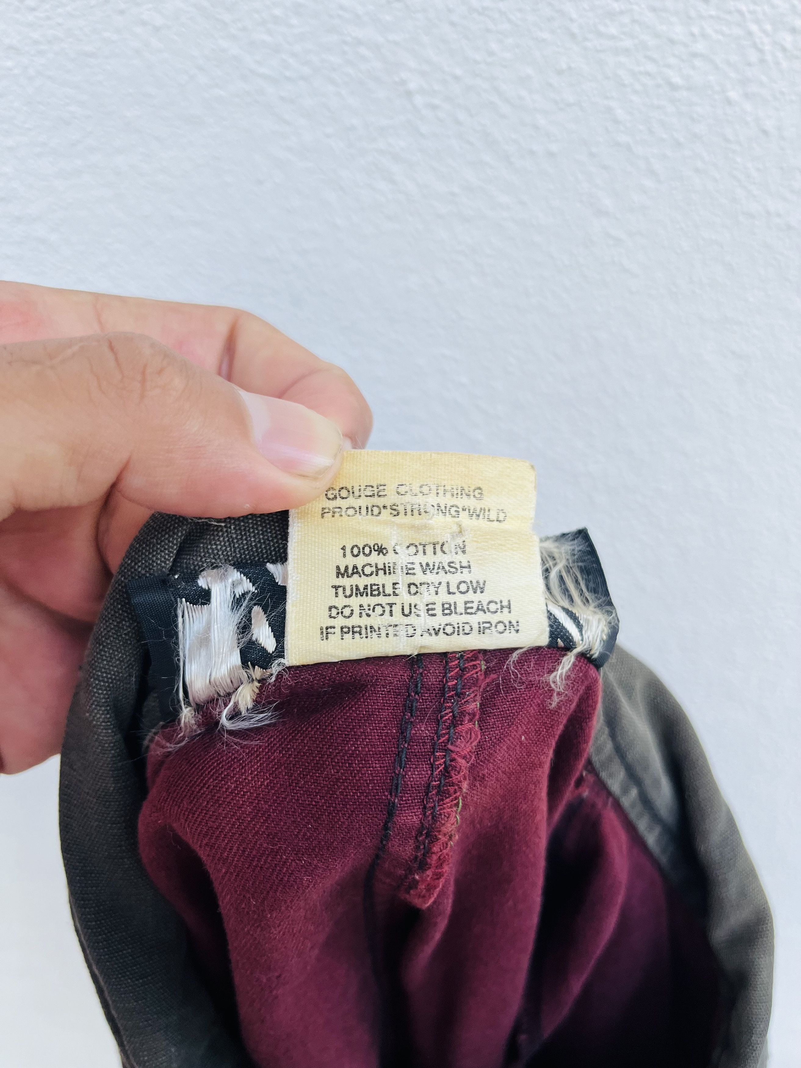 Japanese Brand × Vintage Vintage 00s Gouge Skateboard Streetwear Fashion Style Size US L / EU 52-54 / 3 - 13 Thumbnail
