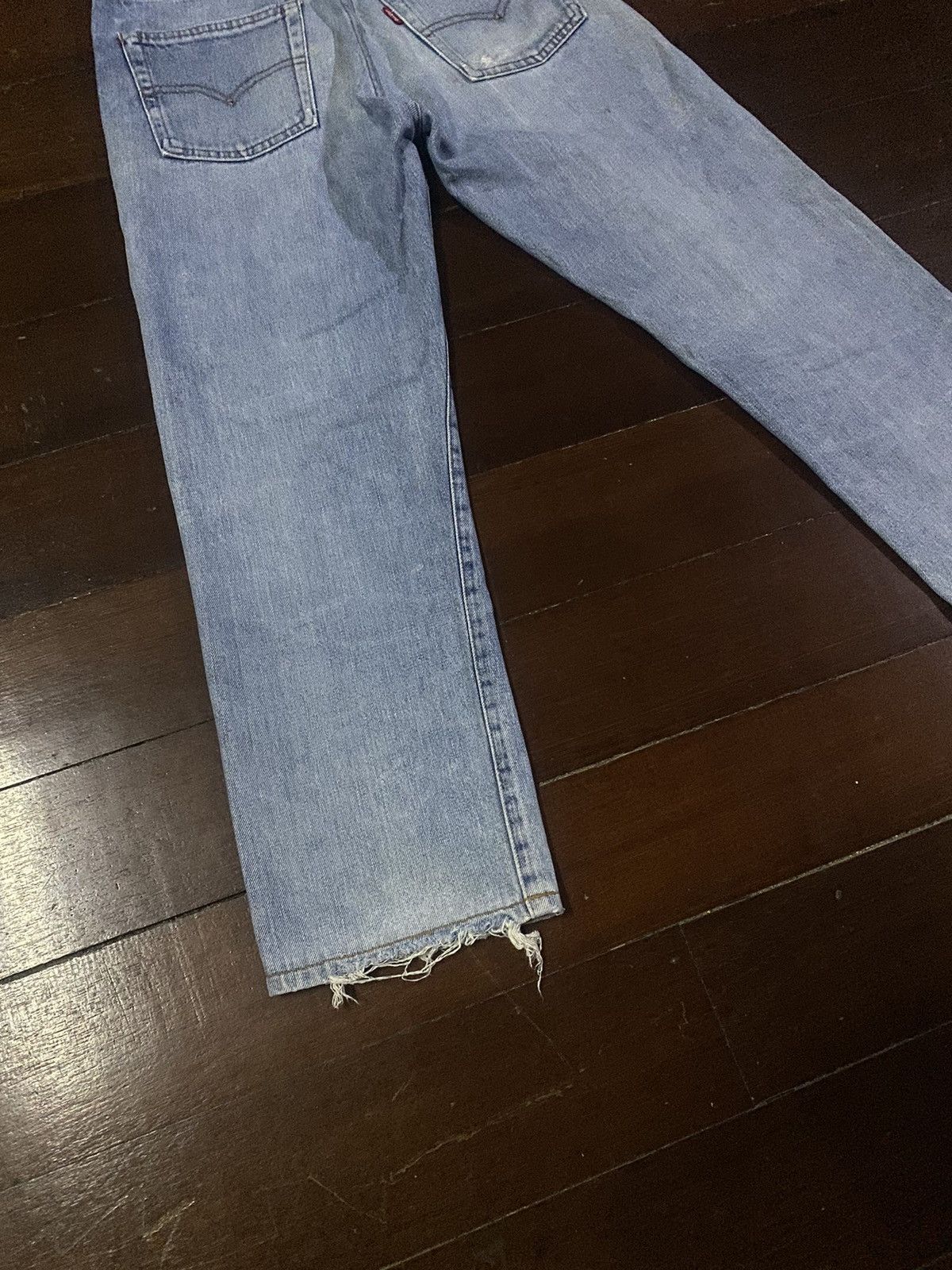 Levi's Vintage 90s levis BIG E LVC distressed selvedge denim Size 30" / US 8 / IT 44 - 15 Thumbnail