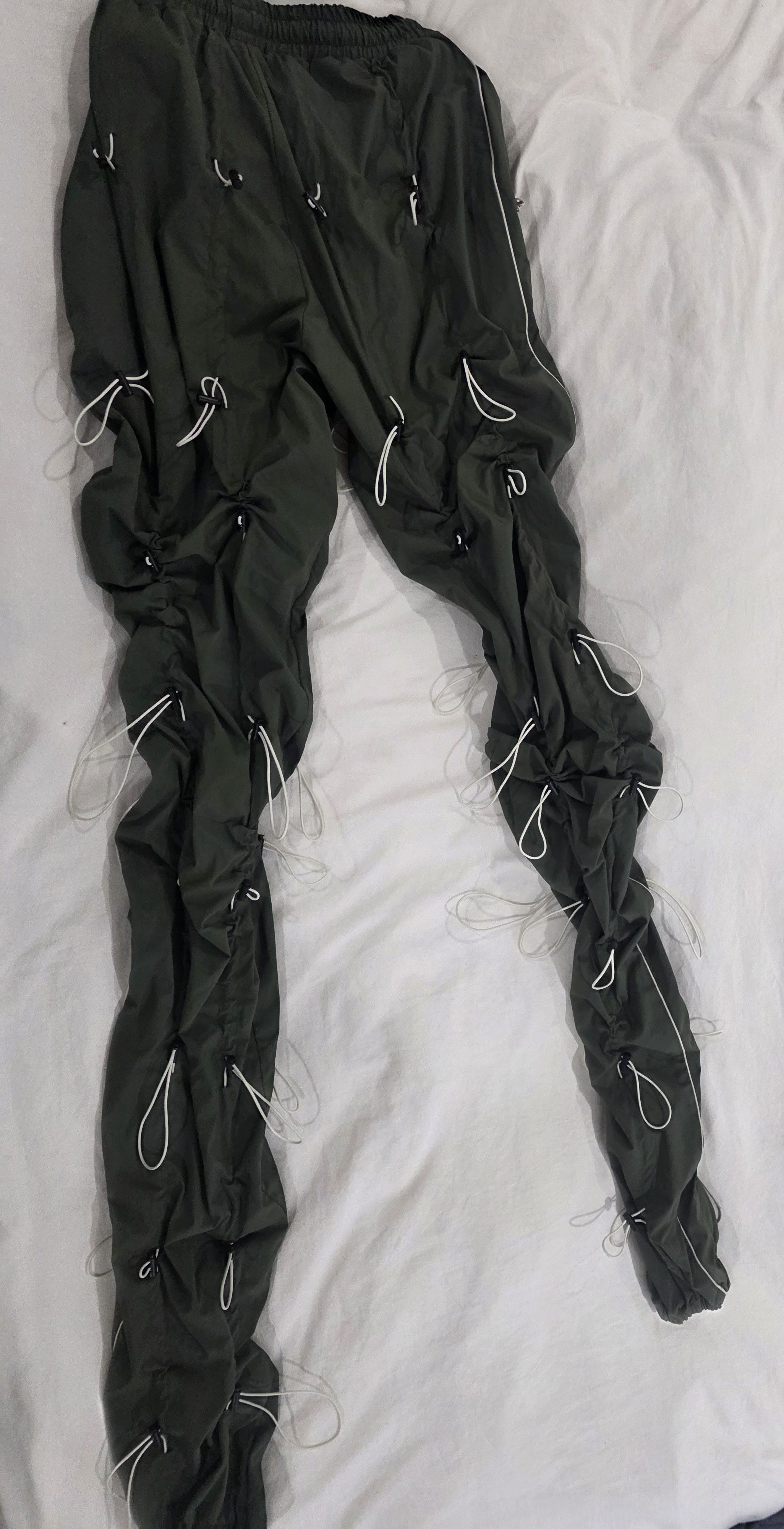 Other Green Gobchang Nylon Stacking Pants Size US 30 / EU 46 - 3 Thumbnail