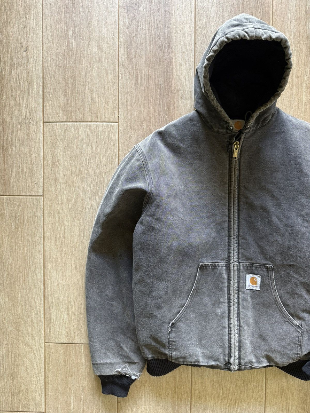 Carhartt Fade J06 BLK Carhartt Jacket Size US L / EU 52-54 / 3 - 4 Thumbnail