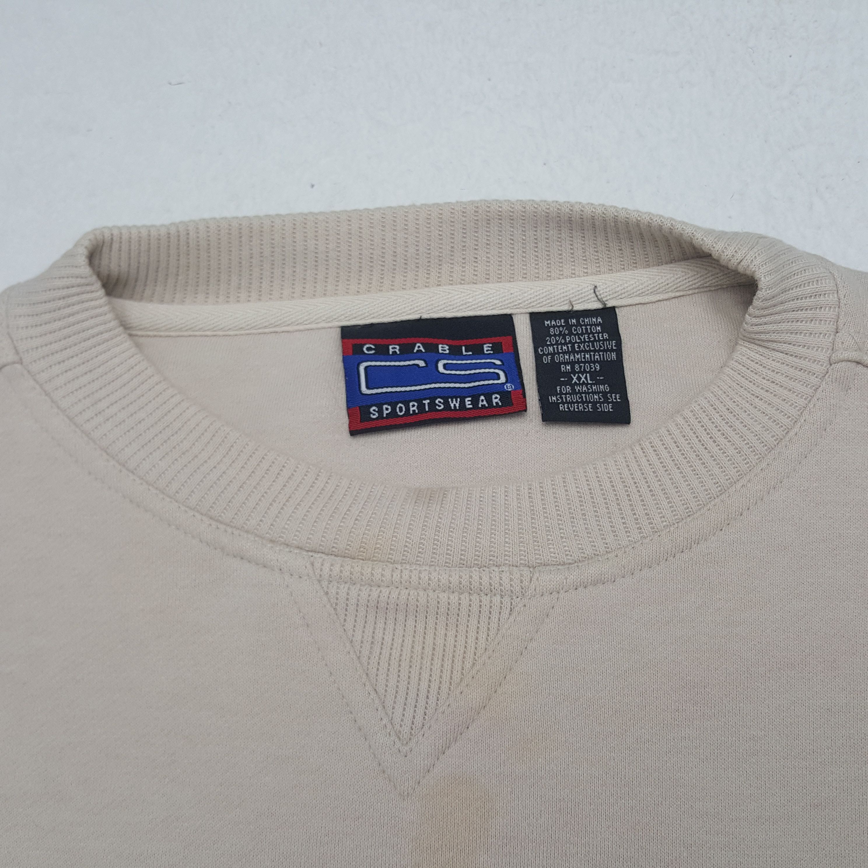 NFL × Vintage Vintage Cleveland Indians American Sports Style Sweatshirt Size US XXL / EU 58 / 5 - 4 Thumbnail