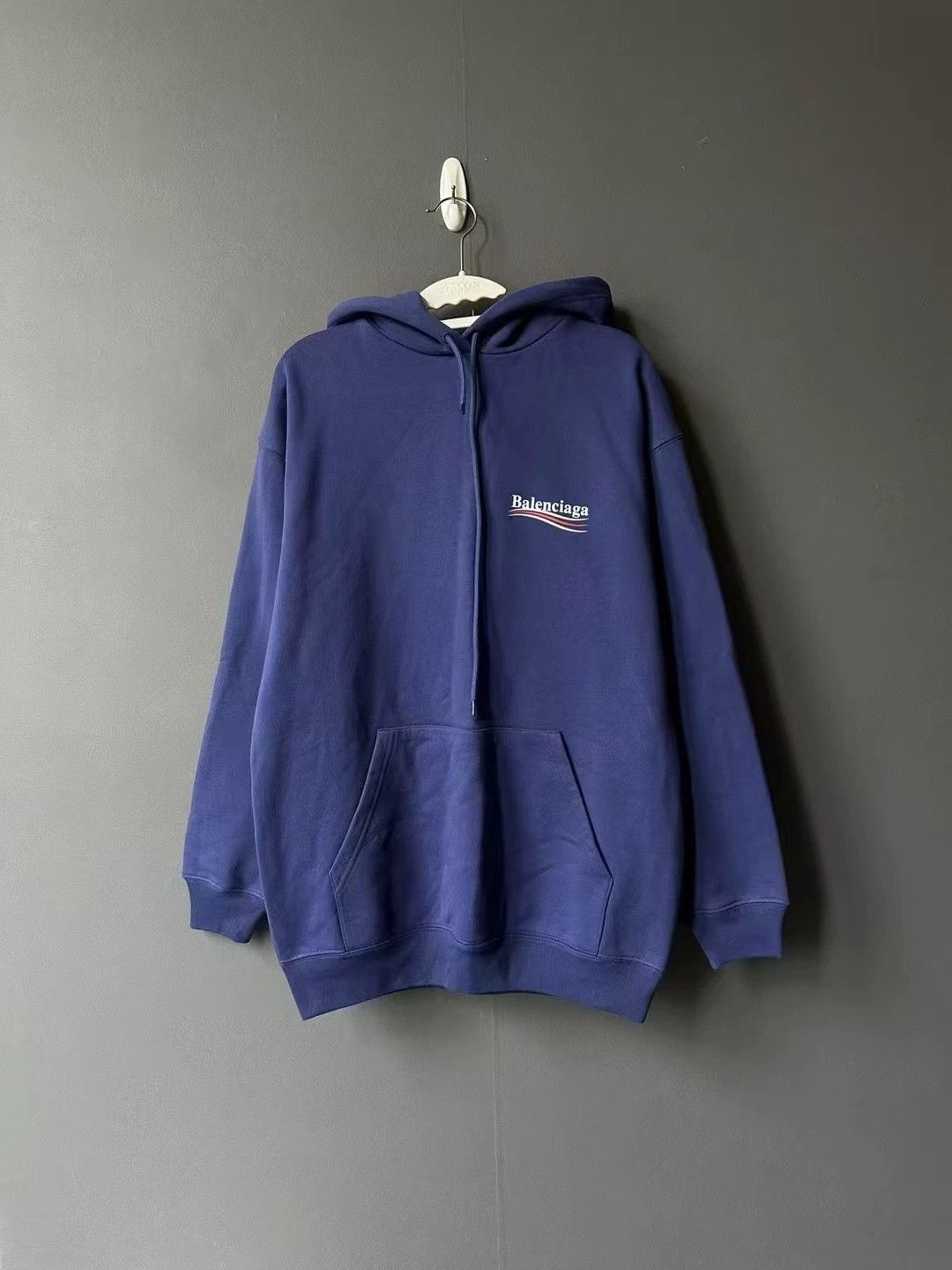 Balenciaga Blue Cola Hoodie XS - dmc