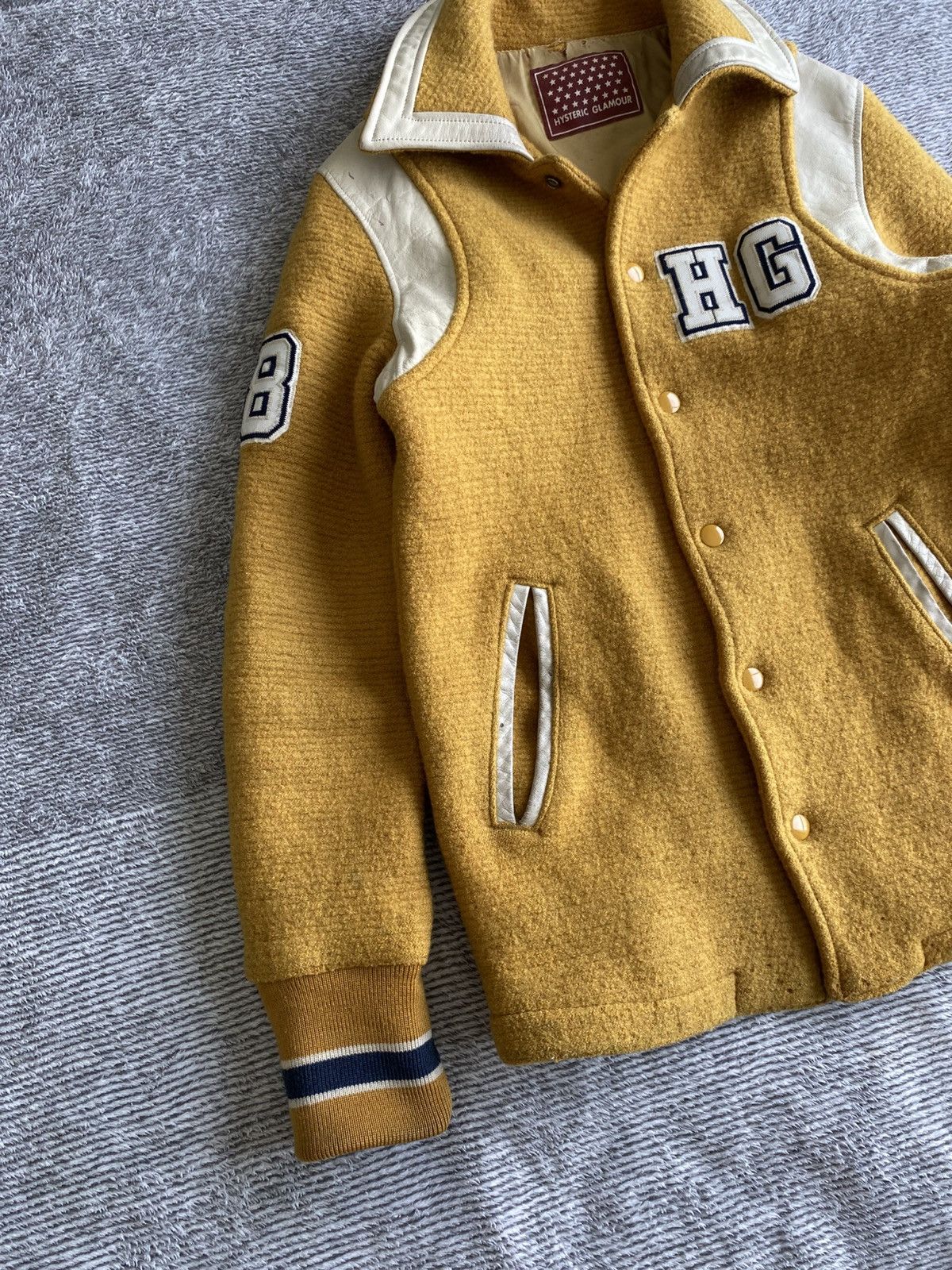 Hysteric Glamour Vintage 90s Heavy Hysteric Glamour Varsity Jacket Size US S / EU 44-46 / 1 - 3 Thumbnail