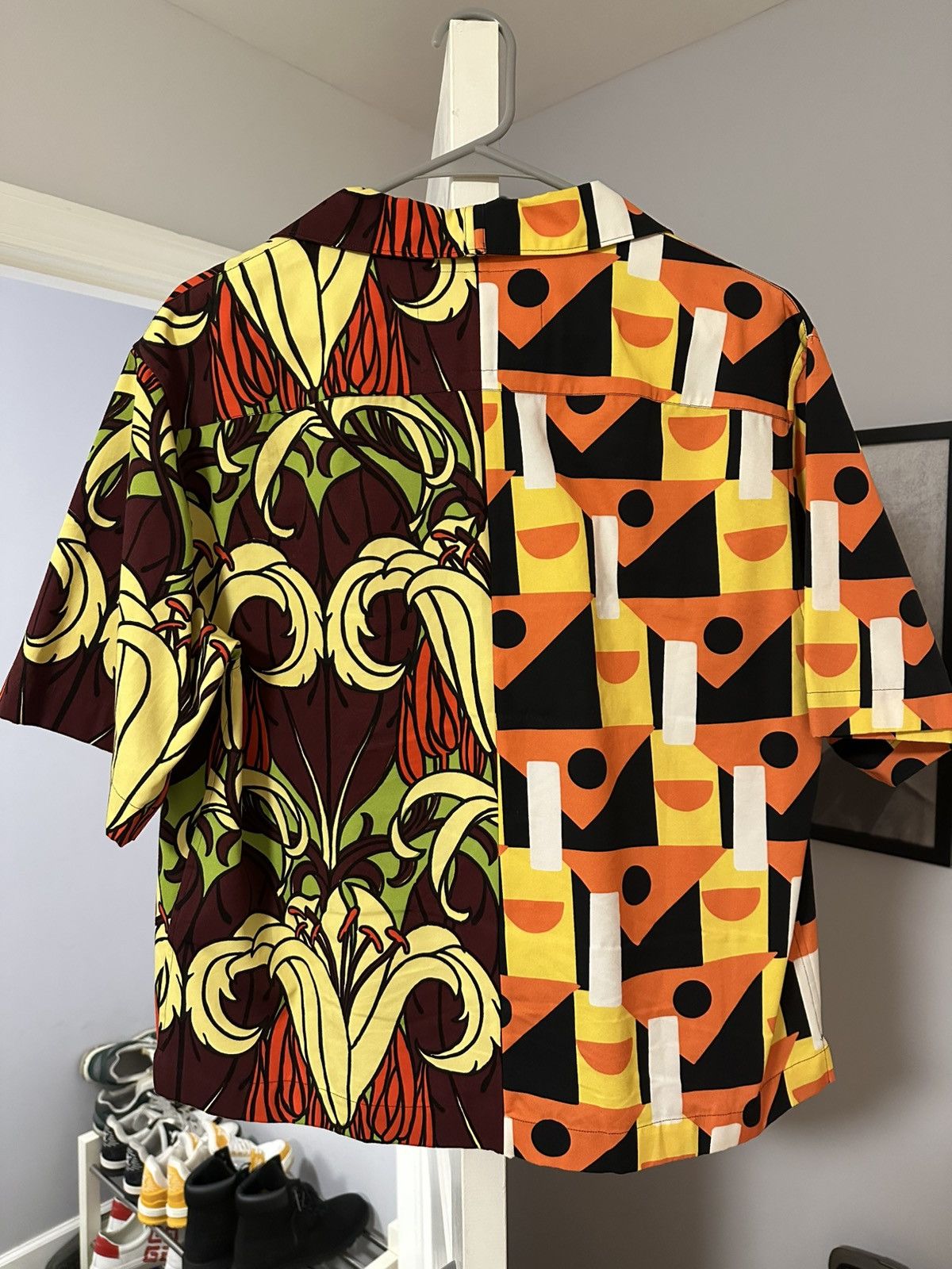 Prada 100% Authentic Prada Double Match Button Up (2022) Size US S / EU 44-46 / 1 - 2 Thumbnail