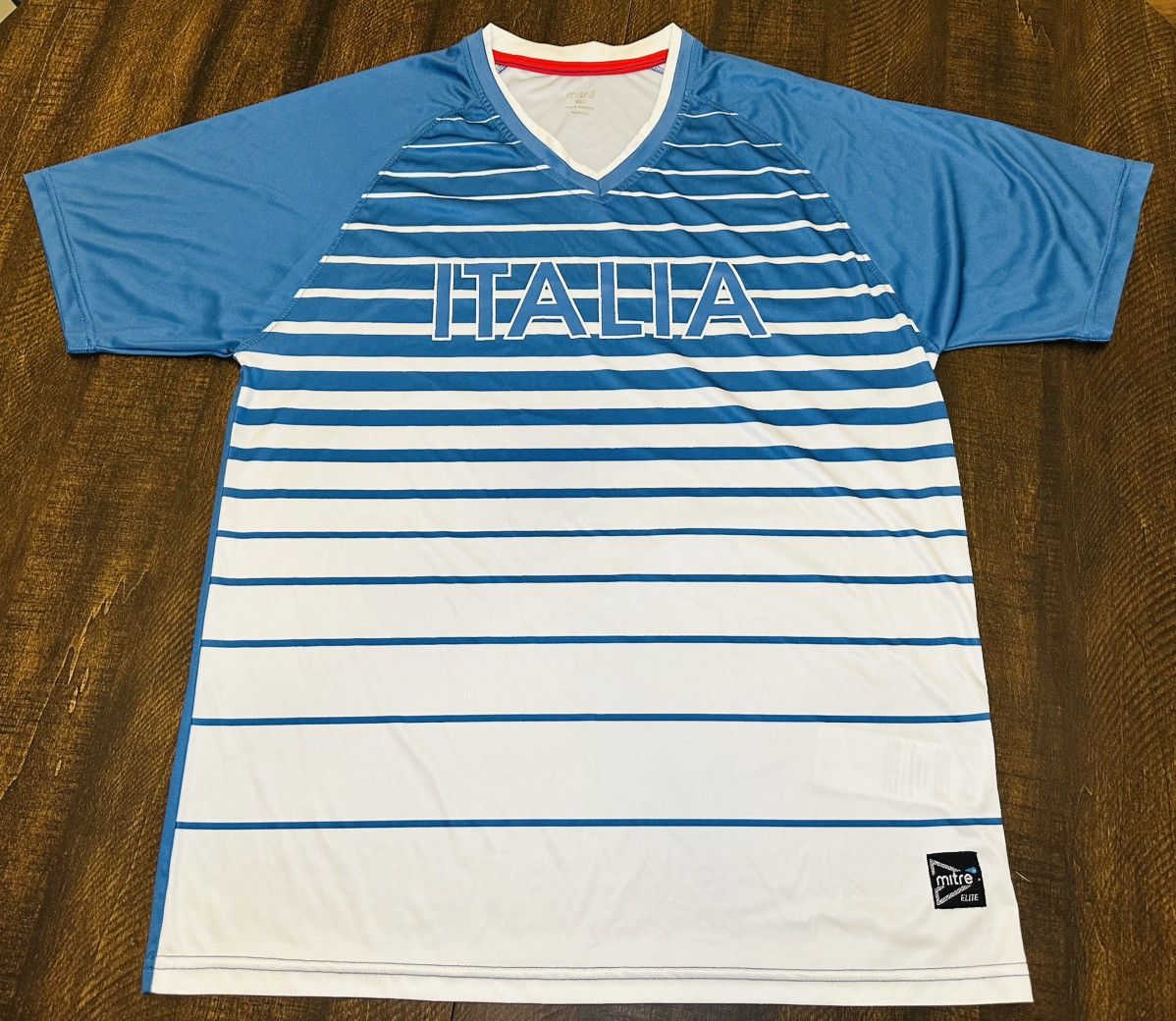 Other Mitre Italia Italy Soccer Shirt Men's Jersey-Size Large Size US L / EU 52-54 / 3 - 1 Thumbnail