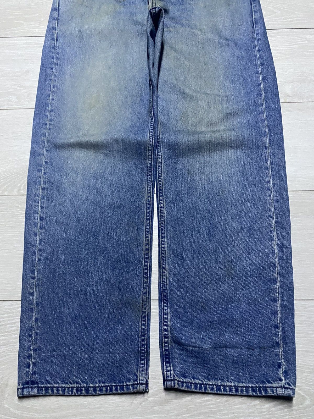 Uniqlo Vintage Japanese Brand Uniqlo Light Wash Tappered Leg Jeans Size US 36 / EU 52 - 5 Thumbnail