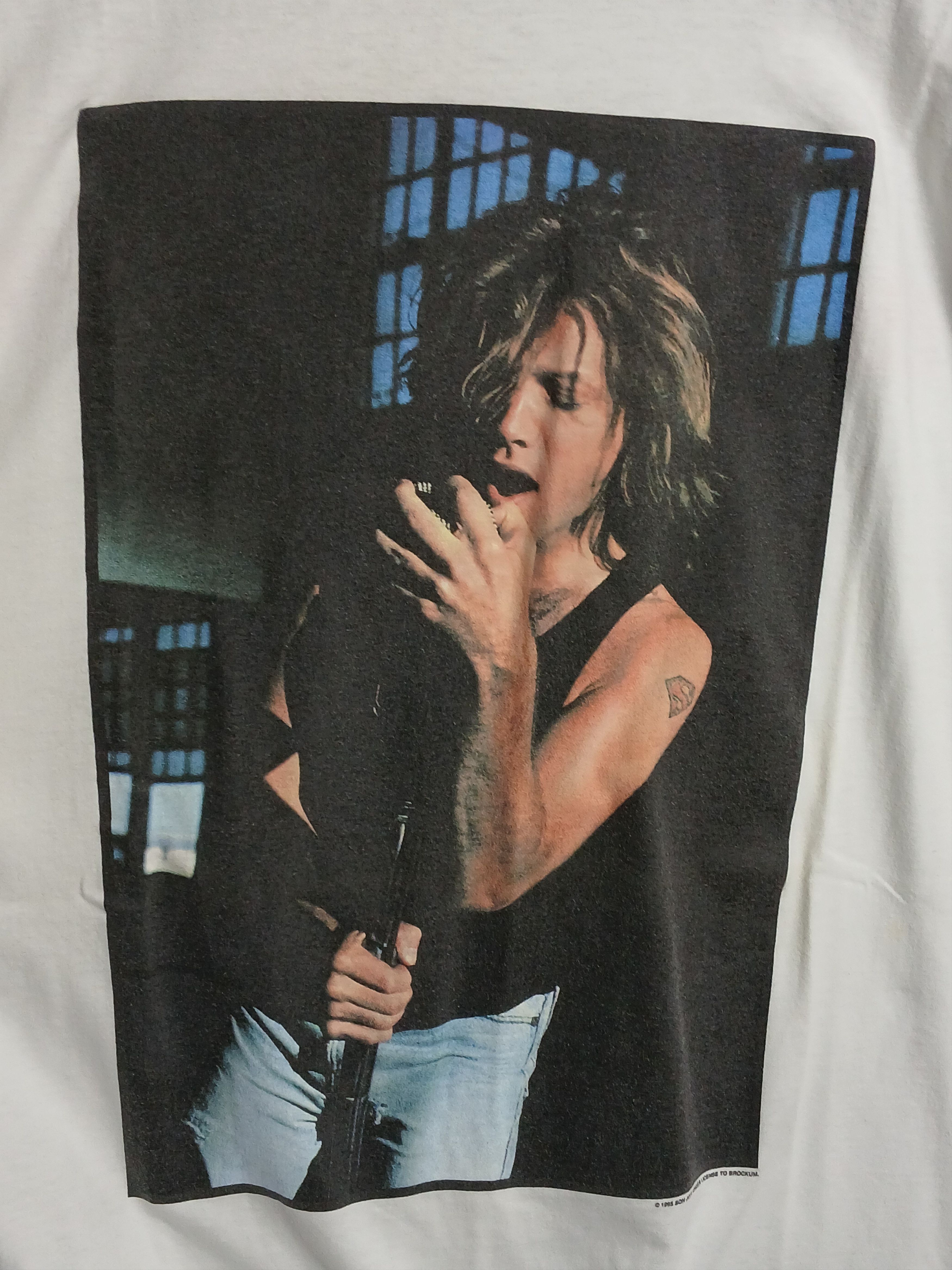 Band Tees Bon Jovi T-Shirt Size US L / EU 52-54 / 3 - 3 Thumbnail