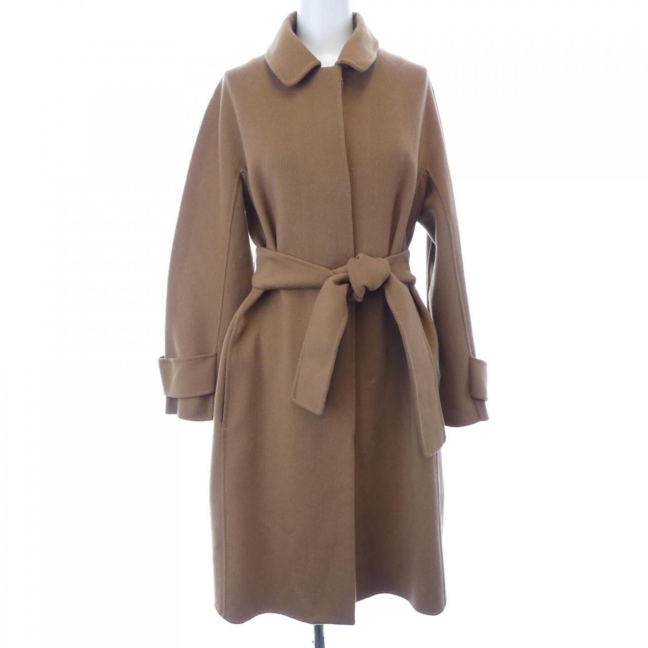 Max Mara MaxMara Max Mara S Max Mara Wool Coat Others Outerwear 908602 DUTY FREE for USA Size ONE SIZE - 1 Thumbnail