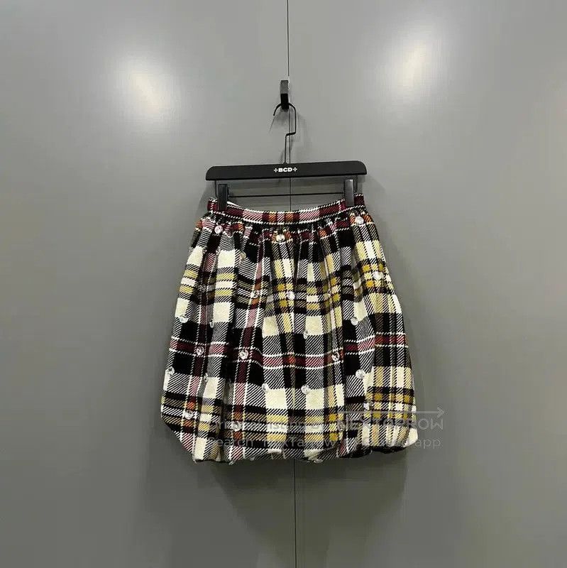 Miu Miu Miu Miu Colorful Summer Cotton Skirt . Size 26" / US 2 / IT 38 - 1 Thumbnail