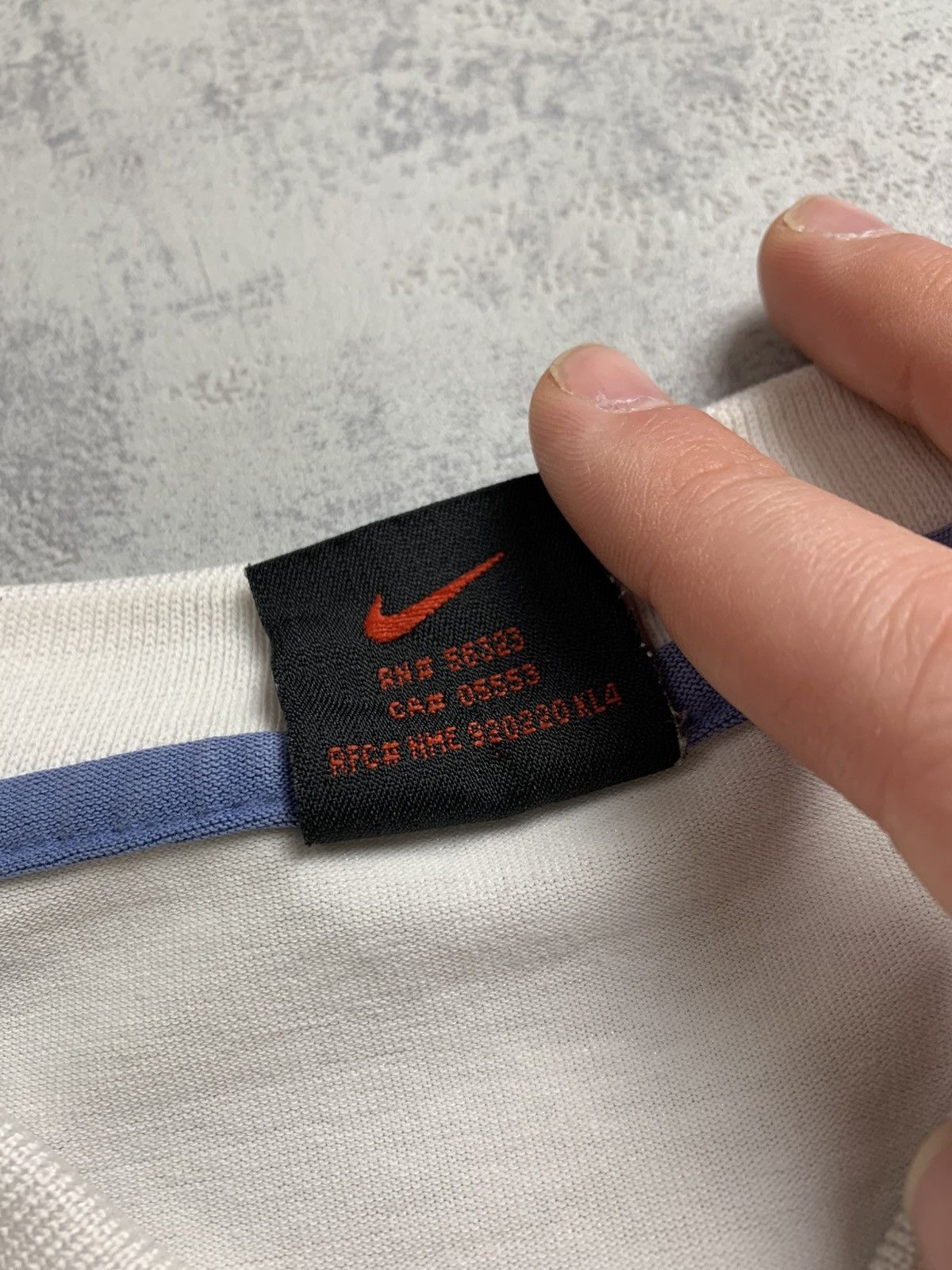 Nike × Vintage Vintage Nike Jersey Spellout y2k Size US XL / EU 56 / 4 - 6 Thumbnail