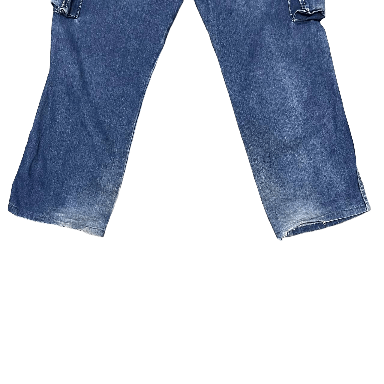 Big John Vintage Big John Cargo Denim Jeans Size US 33 - 11 Thumbnail