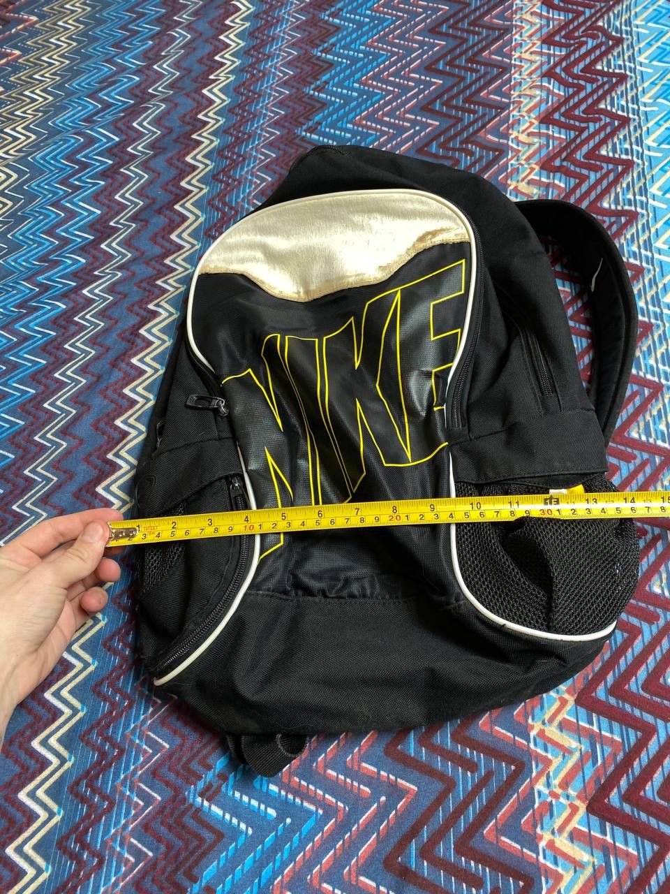 Nike Backpacks Vintage Nike big logo black streetwear Y2K Size ONE SIZE - 13 Thumbnail