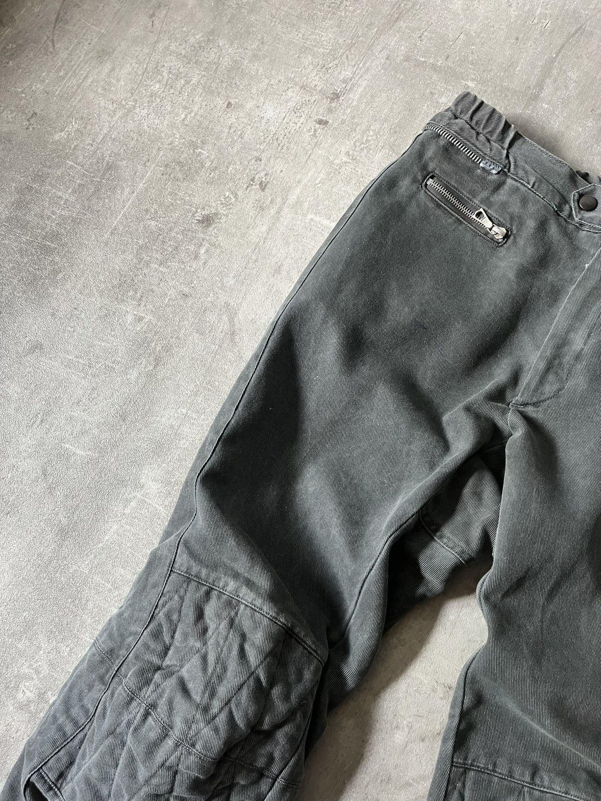 Dries Van Noten Dries Van Noten Biker moto khaki pants A/W 14 Size US 32 / EU 48 - 4 Thumbnail