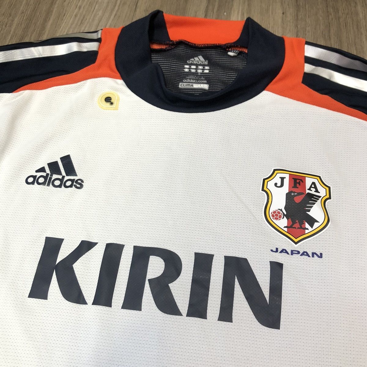 Adidas × Japanese Brand Japan 11/12 player issued/worn longsleeves training jersey Size US M / EU 48-50 / 2 - 3 Thumbnail