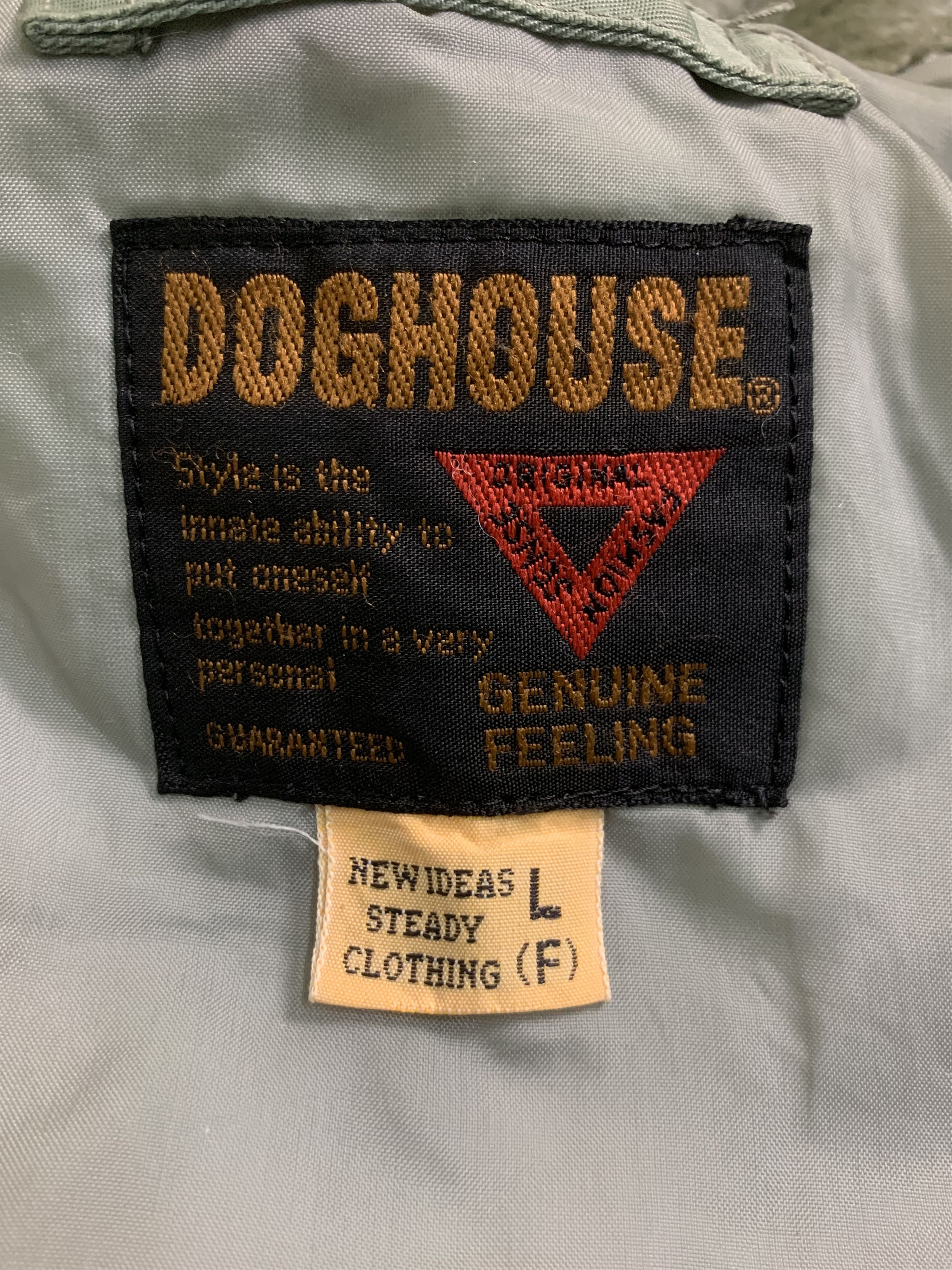 Vintage Rare Design Vintage Doghouse Genuine Feeling Bombers Size US L / EU 52-54 / 3 - 5 Thumbnail
