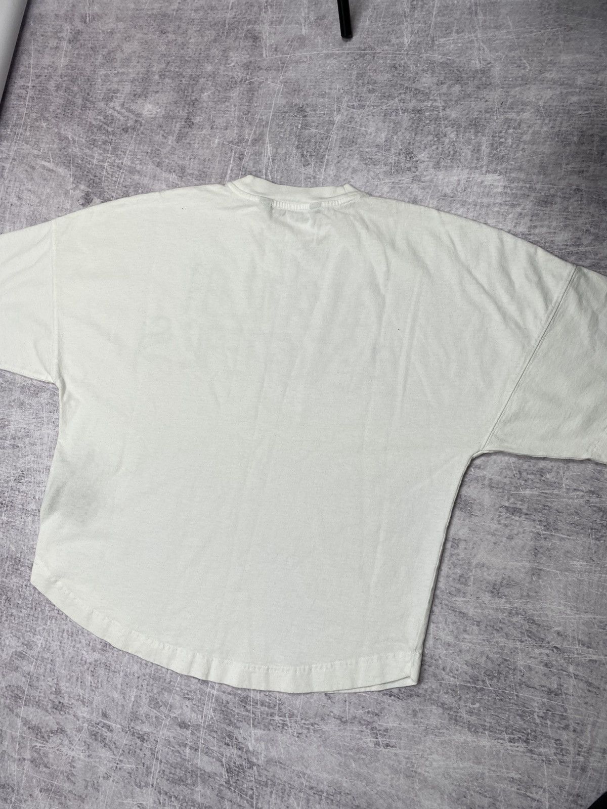Palm Angels Oversized white shiny logo tee by Palm Angels Size US S / EU 44-46 / 1 - 4 Thumbnail