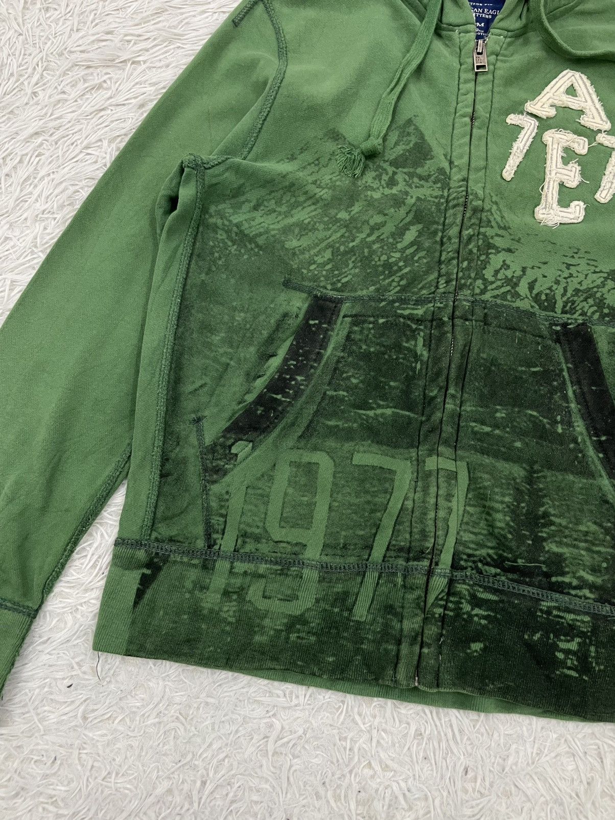 American Eagle Outfitters Vintage Fit American Eagle Zipper Sweater Jacket Hoodie Size US M / EU 48-50 / 2 - 3 Thumbnail
