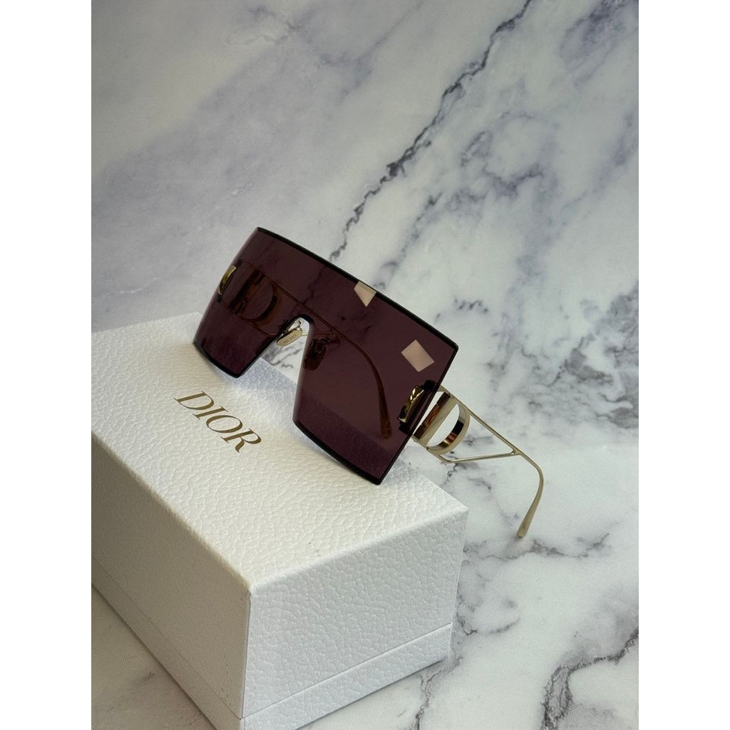 Dior NEW Dior 30Montaigne M1U Oversized Sunglasses Purple Size ONE SIZE - 7 Thumbnail