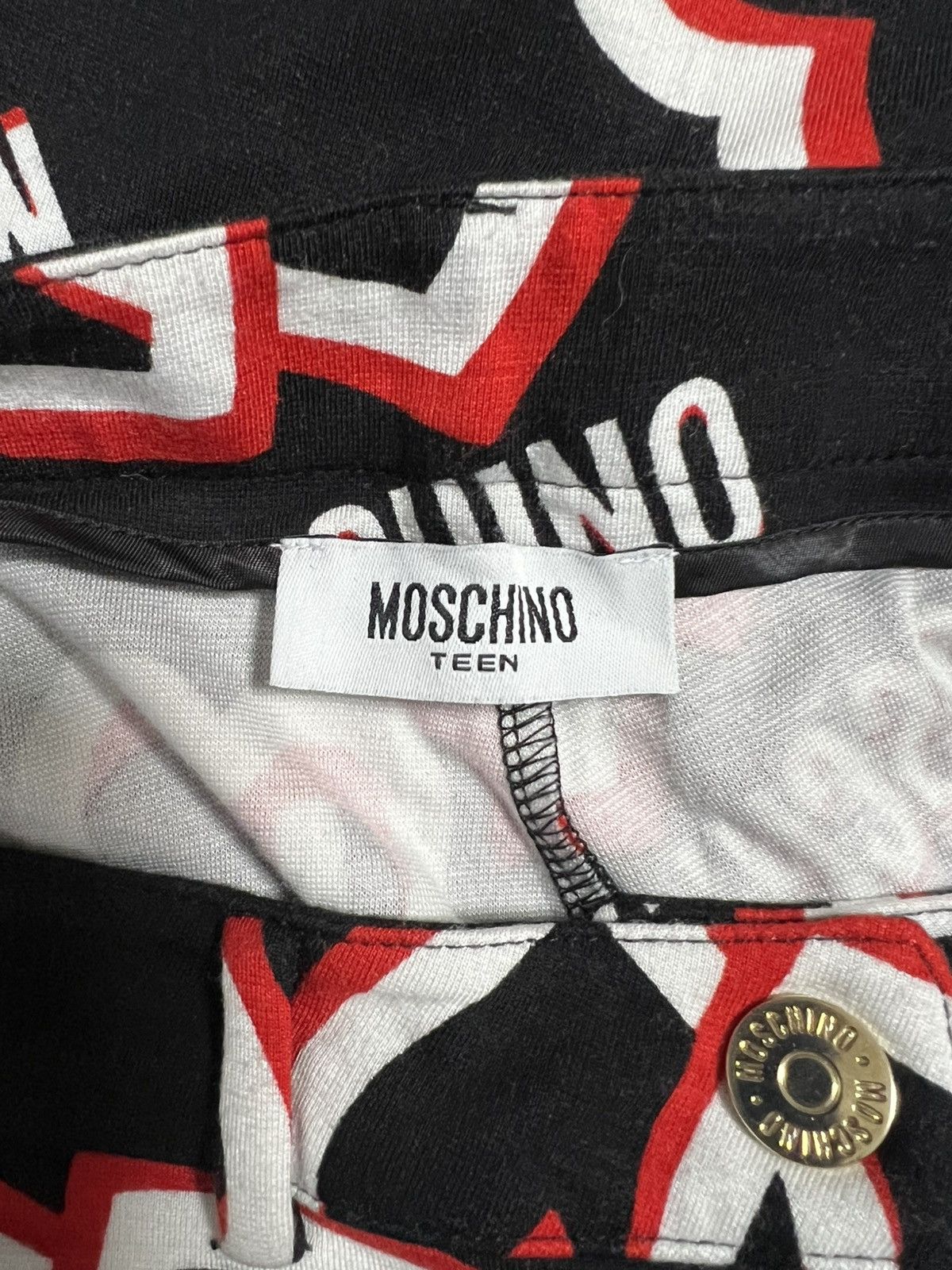 Moschino Moschino leggins XS monogram heart Size 27" / US 4 / IT 40 - 2 Thumbnail