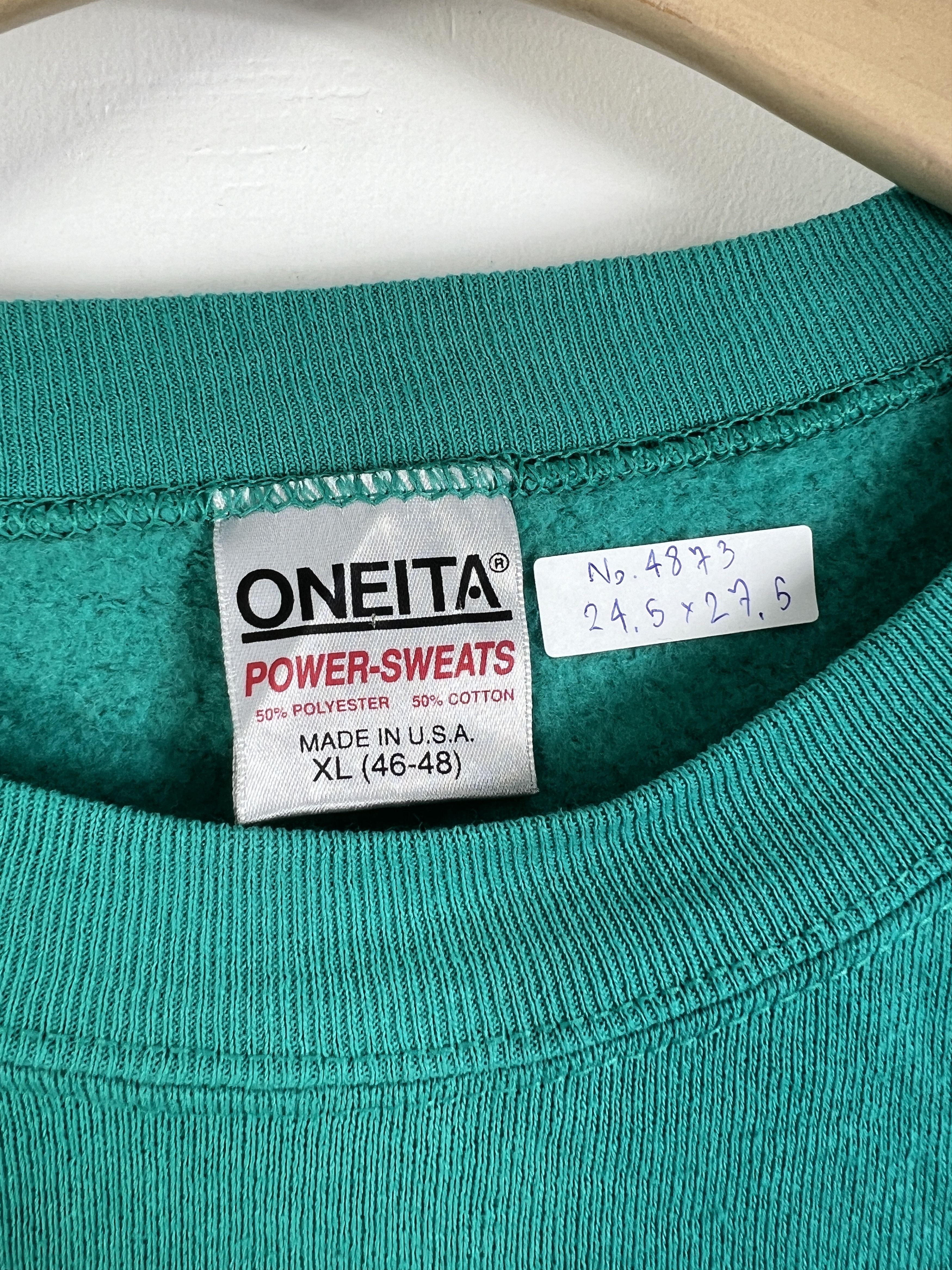 Vintage No.4873 Vintage 90s Fins Restaurant Promo Sweatshirt (XL) Size US XL / EU 56 / 4 - 3 Thumbnail