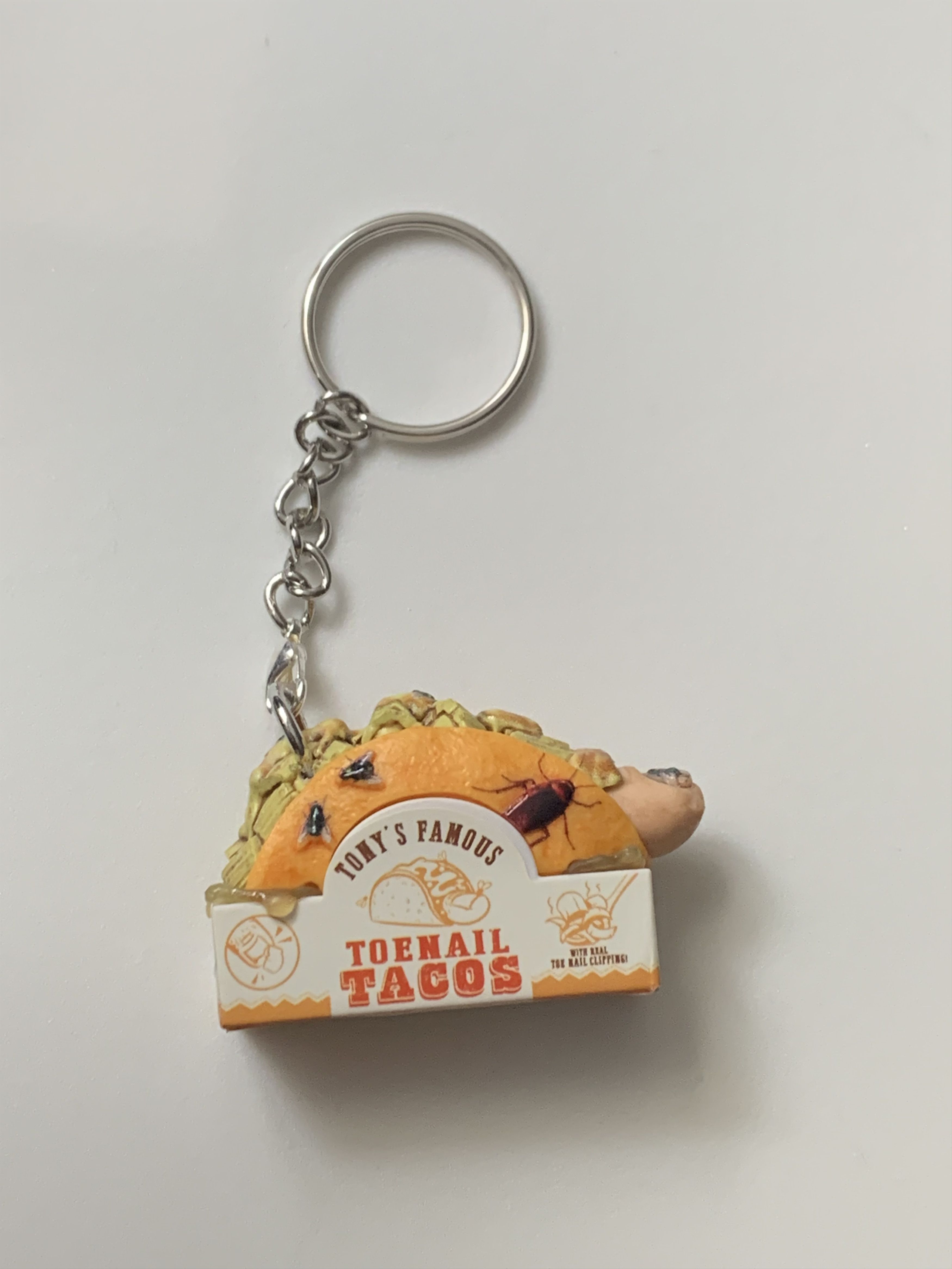 Other Gross Minis S2 Keychain - Tony's Famous Toenail Tacos Size ONE SIZE - 1 Thumbnail