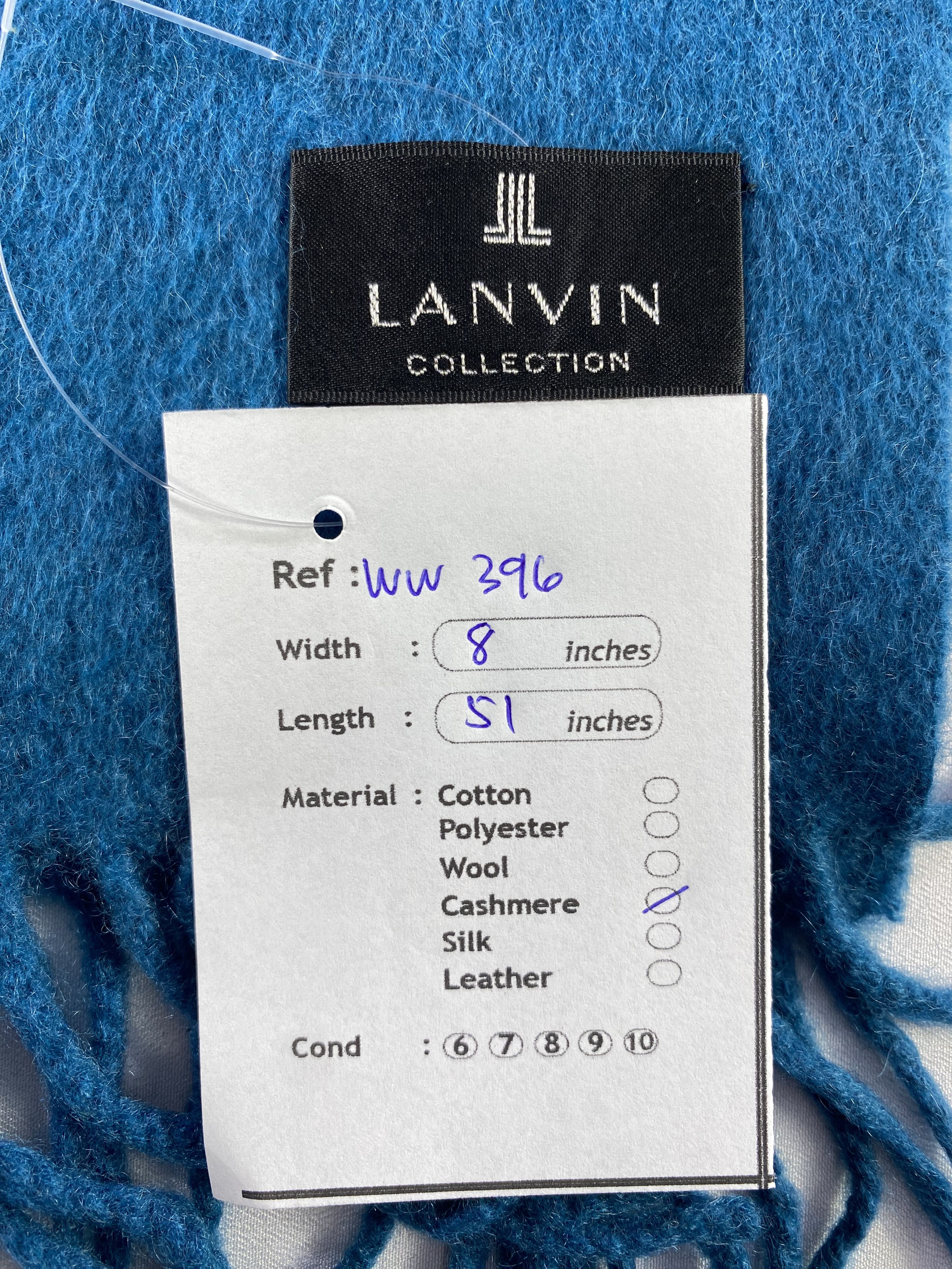 Lanvin × Vintage Lanvin Scarf / Muffler / Neckwear Size ONE SIZE - 6 Thumbnail