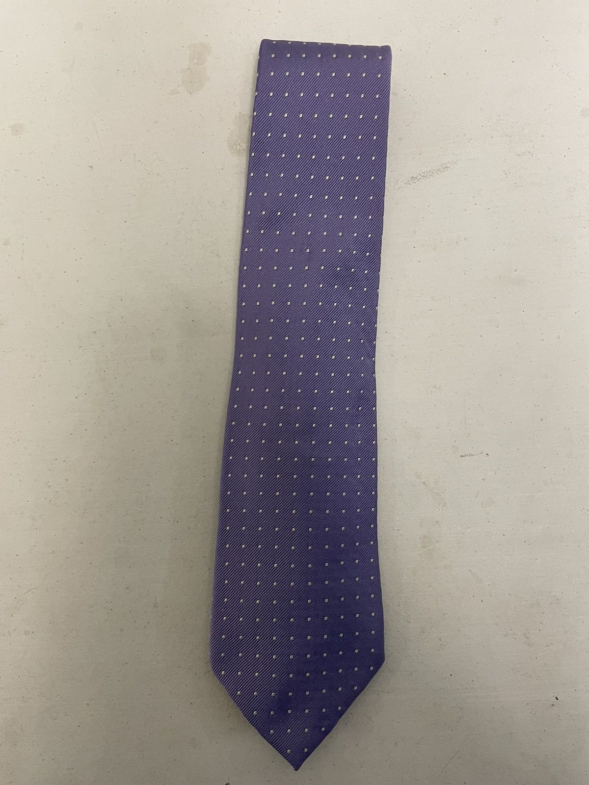 Polo Ralph Lauren Polka Dotted Woven Silk Tie Size ONE SIZE - 3 Thumbnail