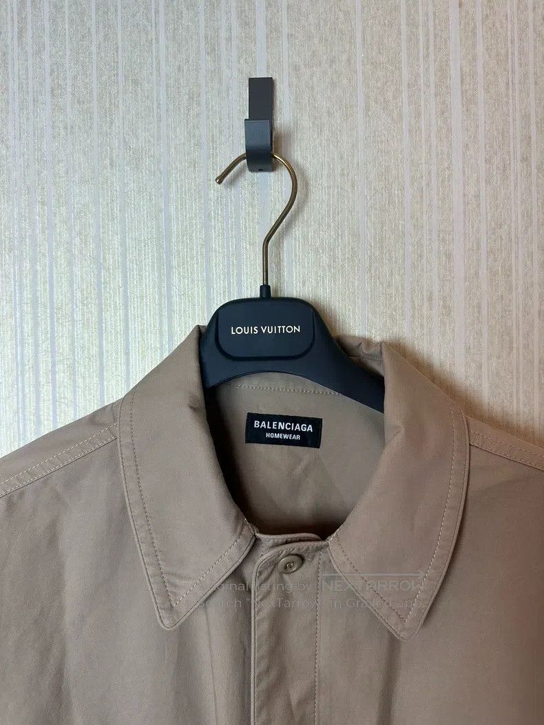 Balenciaga Balenciaga Khaki Color Windbreaker Jacket Size US S / EU 44-46 / 1 - 2 Thumbnail