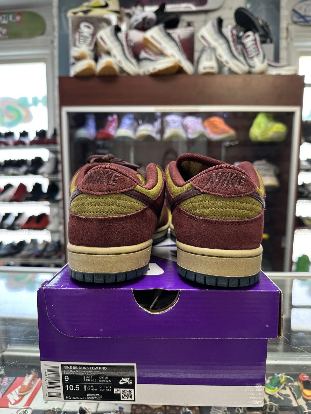 Nike Nike SB ‘Olive Flaco’ Dunk Low Size US 9 / EU 42 - 4 Thumbnail