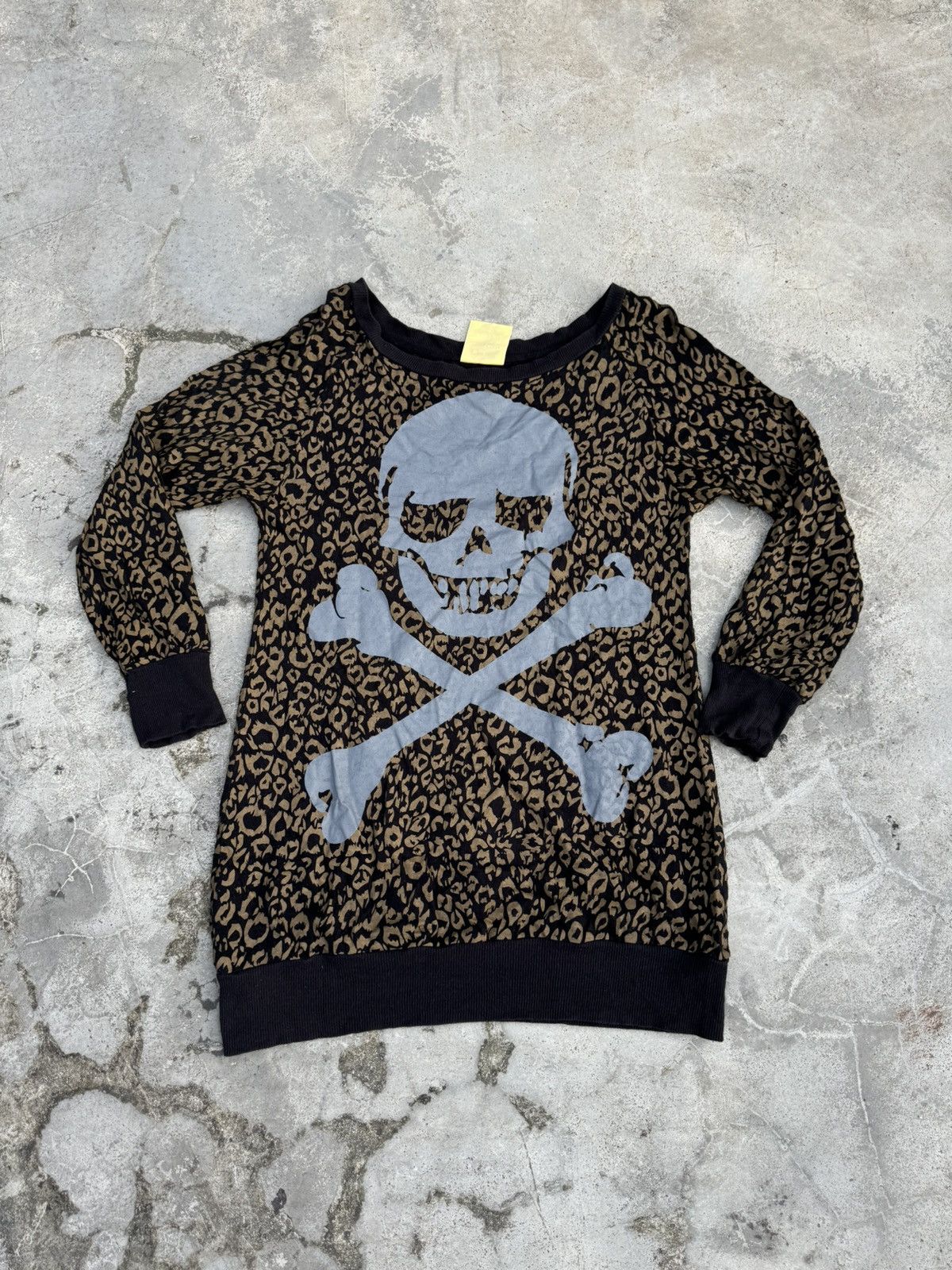 Japanese Brand 💥RARE💥Super Lovers Punk Leopard Long Sleeve Shirt Size US M / EU 48-50 / 2 - 1 Thumbnail