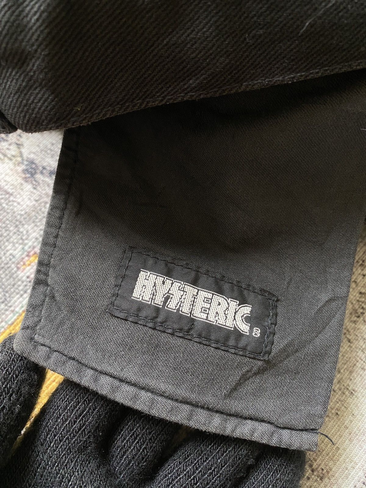 Hysteric Glamour 90’s Hysteric Glamour Black Crust Hagi Patches Denim Size US 32 / EU 48 - 19 Thumbnail