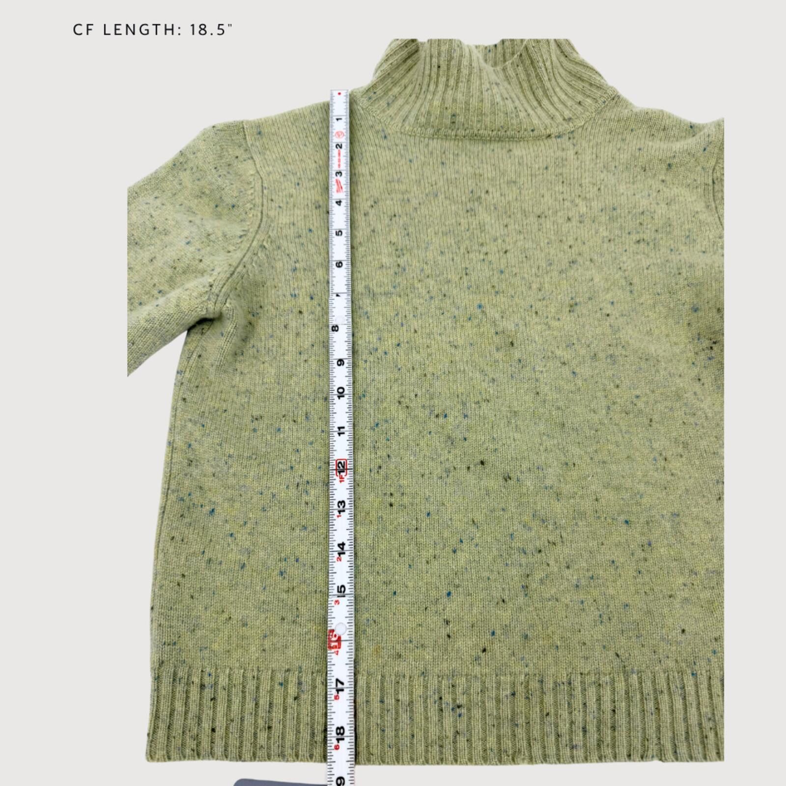 Other Forte Cashmere Mock Neck Sweater Sage Marled S Size S / US 4 / IT 40 - 5 Thumbnail