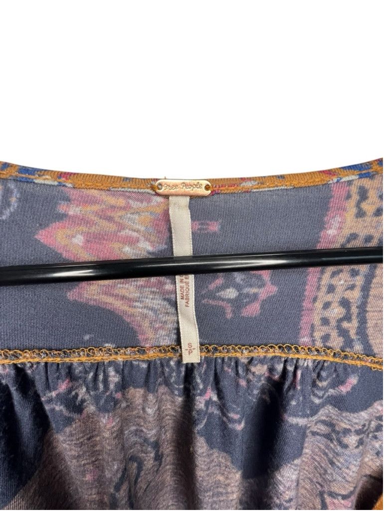 Free People Free People Fiona's Wrap Bohemian Blouse With Bell Sleeves Size S / US 4 / IT 40 - 3 Thumbnail