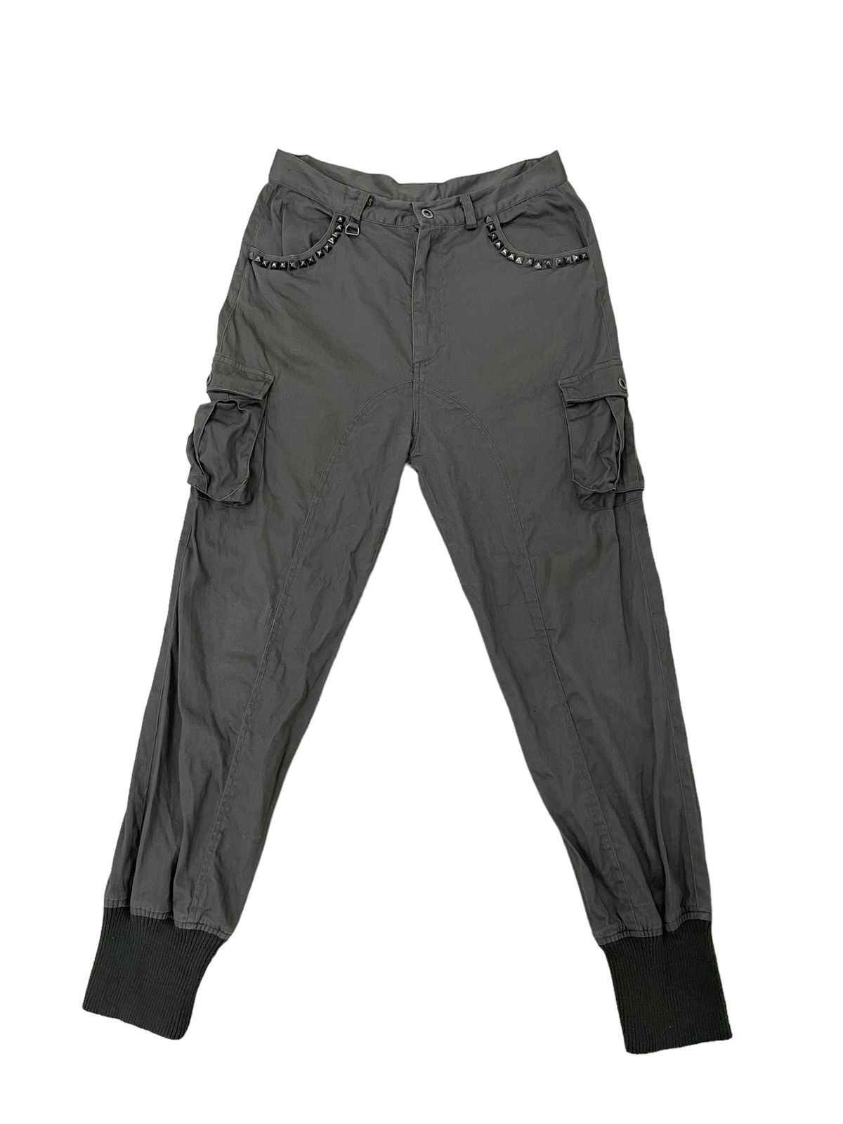 Japanese Brand Cargo Pant Black Baccara Stretch 6🟦9 Size US 31 - 1 Thumbnail