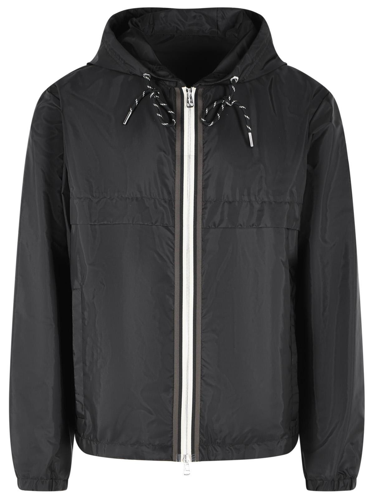 Moncler MONCLER 'Nidge' Black Polyamide Hooded Jacket Size US XL / EU 56 / 4 - 1 Thumbnail