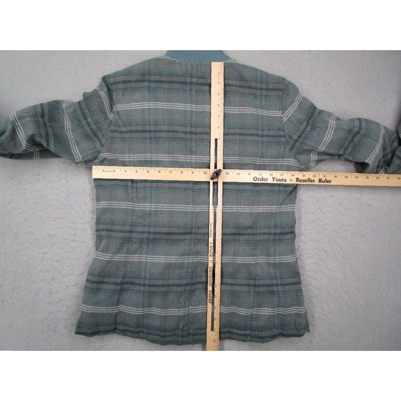 Prana PRANA Jacket Women M Blue Full Zip Down Pockets Size M / US 6-8 / IT 42-44 - 6 Thumbnail