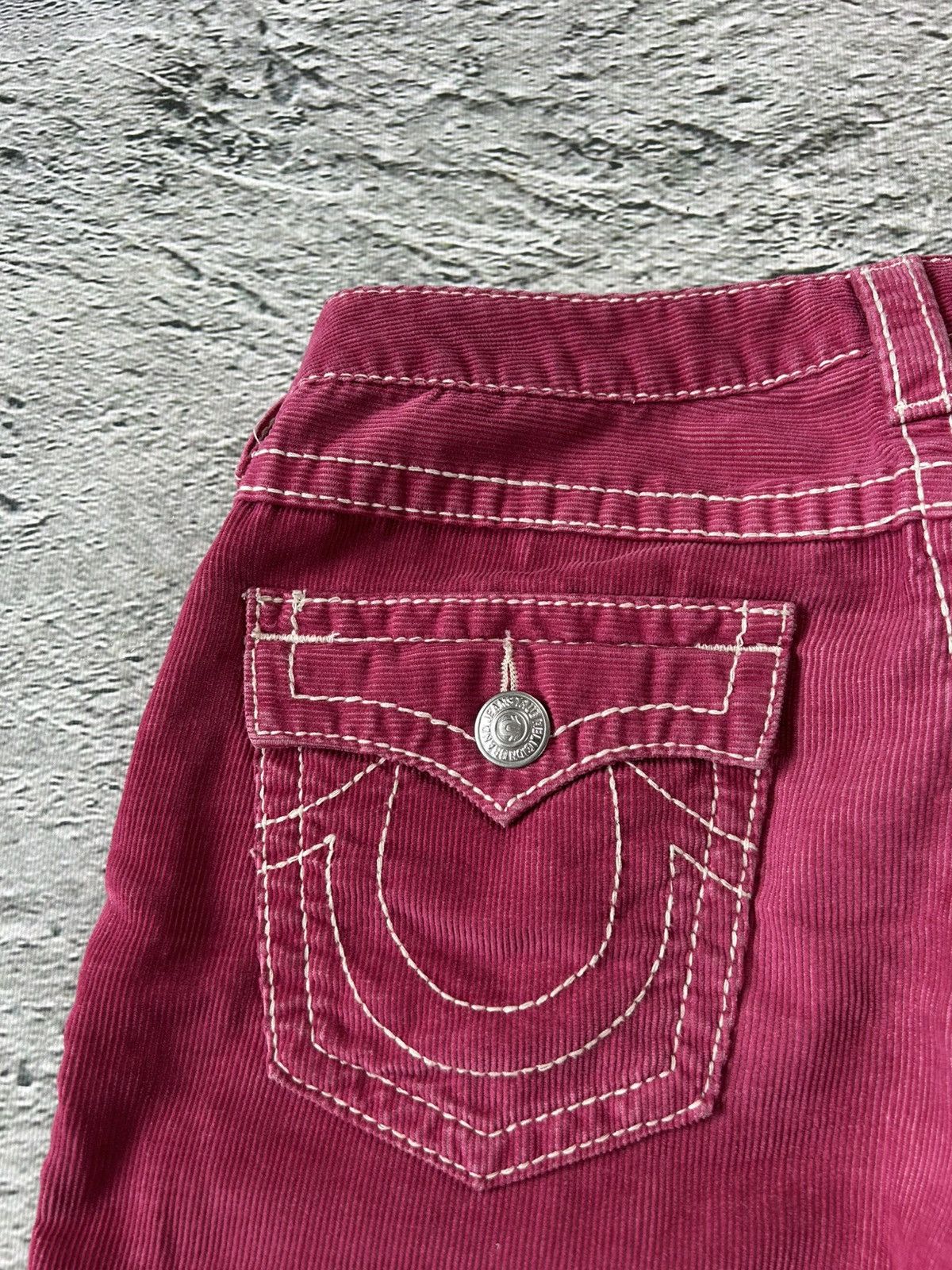True Religion True Religion Joey jeans vintage cords corduroy pants flared Size US 31 - 3 Thumbnail