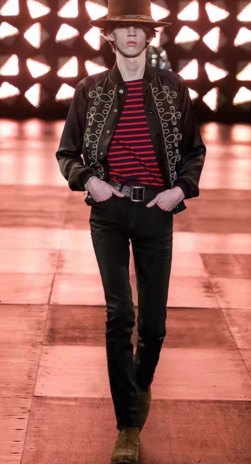 Yves Saint Laurent Saint Laurent SLP 15SS Silk Bomber Jacket. Size US S / EU 44-46 / 1 - 6 Thumbnail