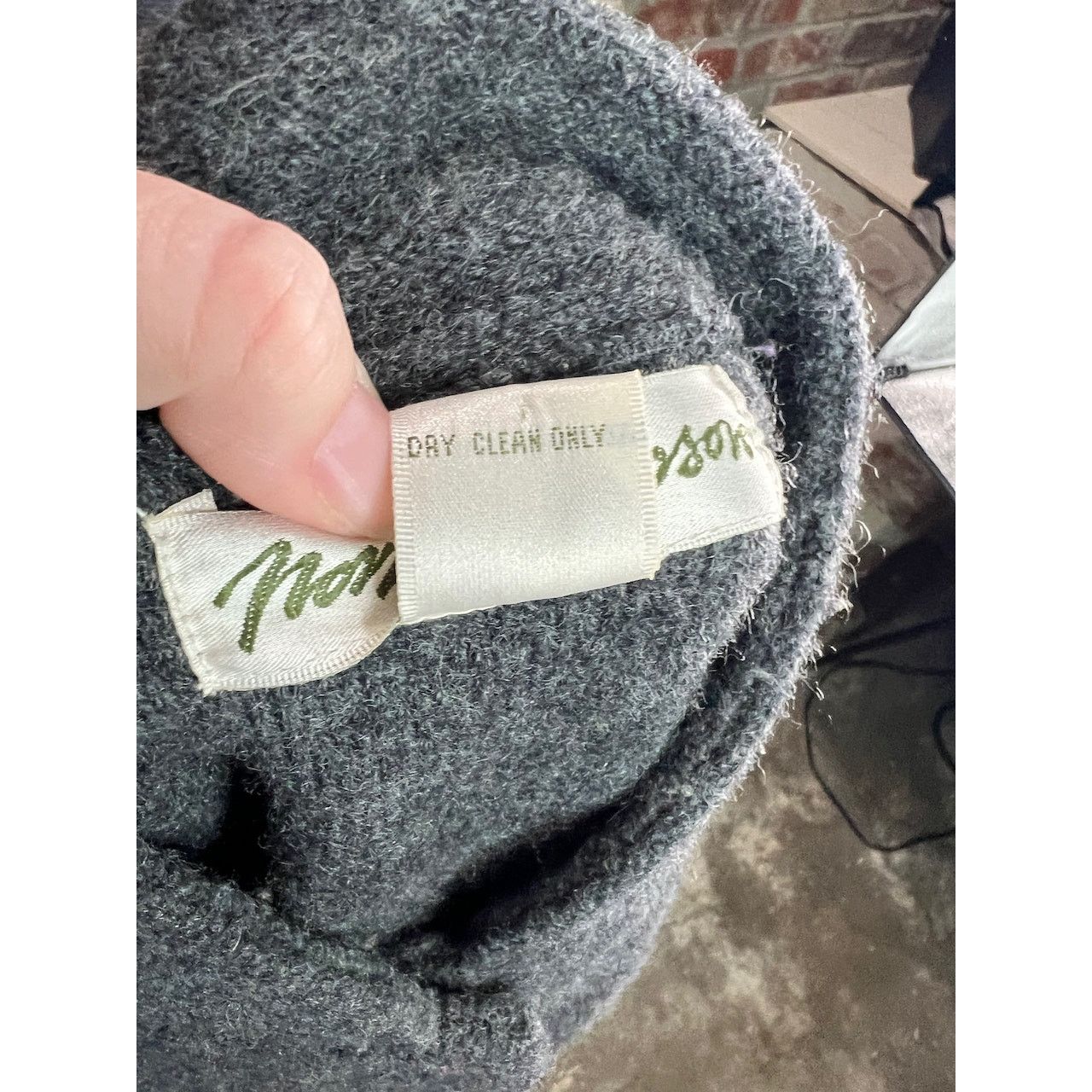 Norm Thompson Norm Thompson coat wool patch pockets gray Size L / US 10 / IT 46 - 9 Thumbnail
