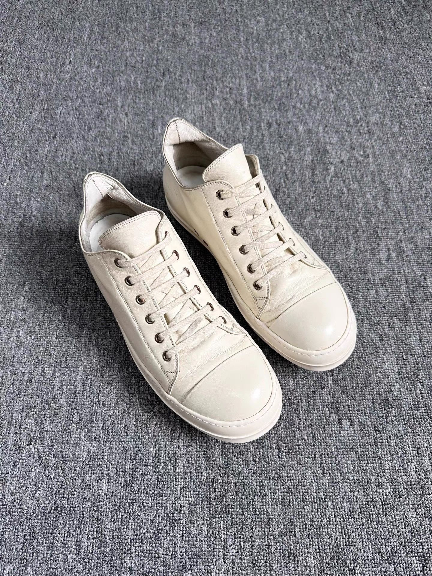 Rick Owens Rick Owens Mainline Leather Big Converse K34 Size US 10.5 / EU 43-44 - 1 Thumbnail