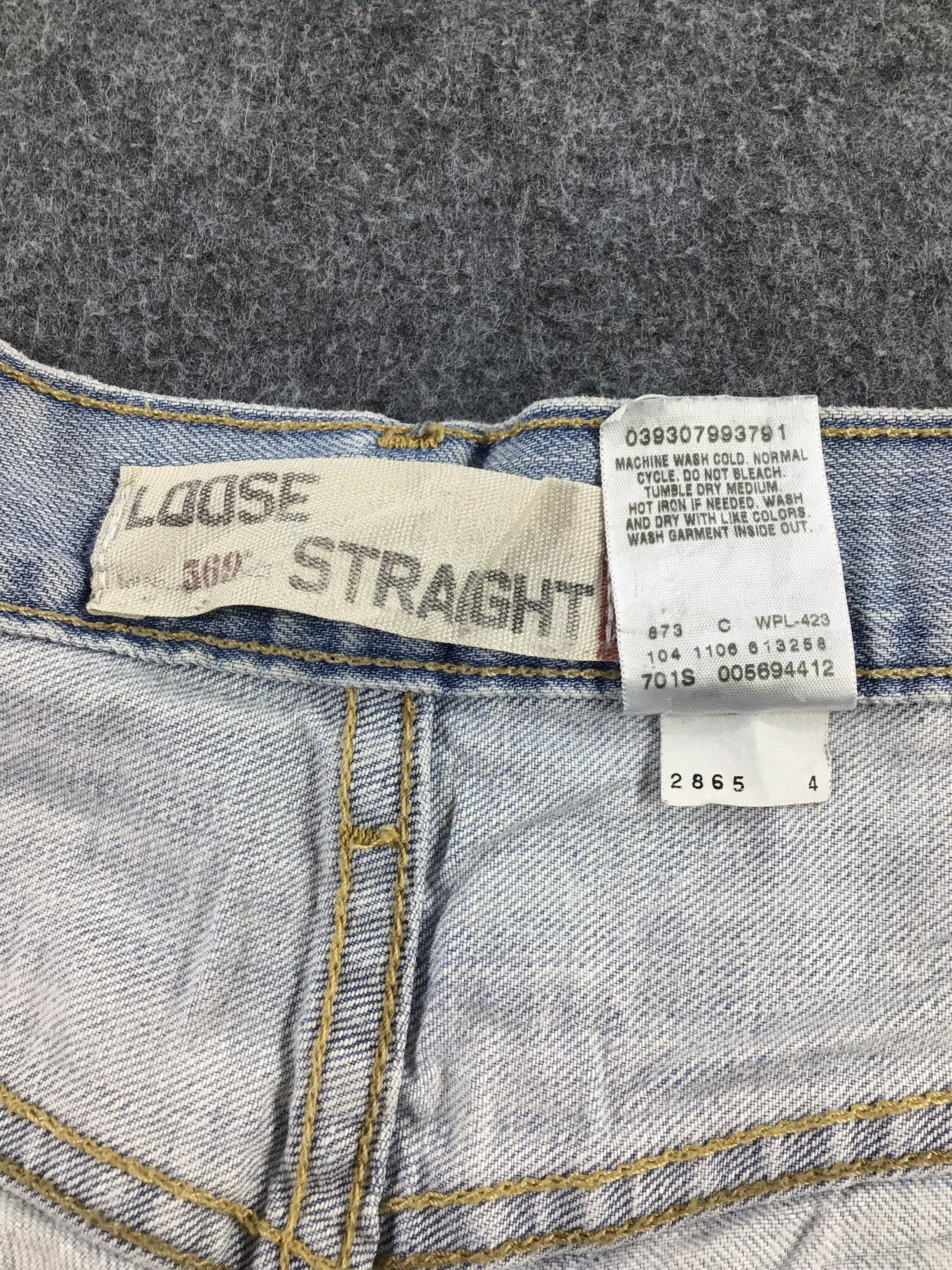 Levi's Vintage Levi's 569 Jeans Light Wash Straight Denim KJ233 Size US 37 - 11 Thumbnail