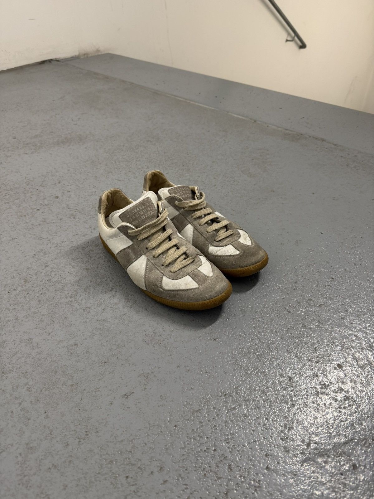 Maison Margiela Maison Margiela Gat Replica Leather Sneakers Size US 10 / IT 40 - 1 Thumbnail