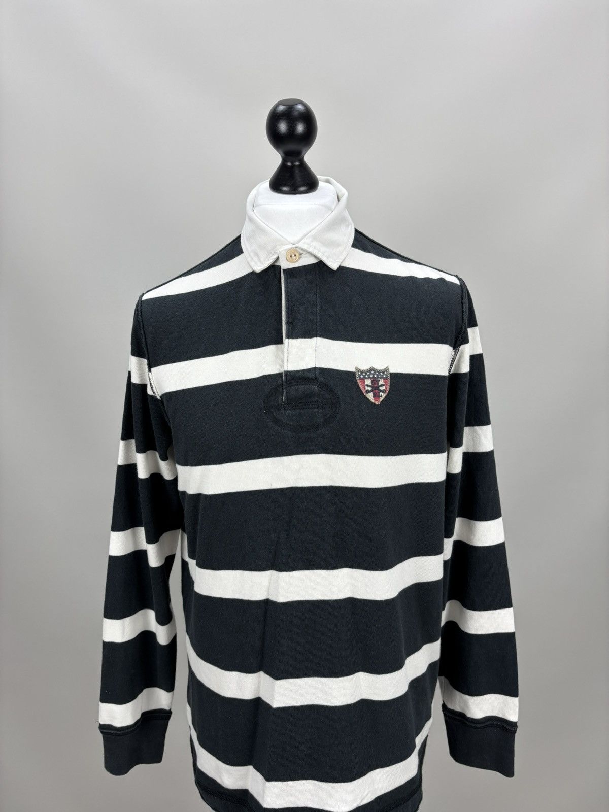 Polo Ralph Lauren Mens long sleeve rugby Polo Jeans Company Ralph Lauren Size US L / EU 52-54 / 3 - 2 Thumbnail