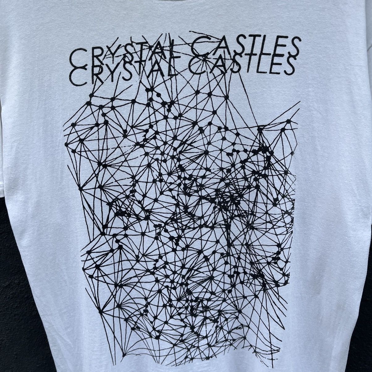 Band Tees Thrashed Rare Crystal Castles Canadian Electronic Tee Size US L / EU 52-54 / 3 - 2 Thumbnail