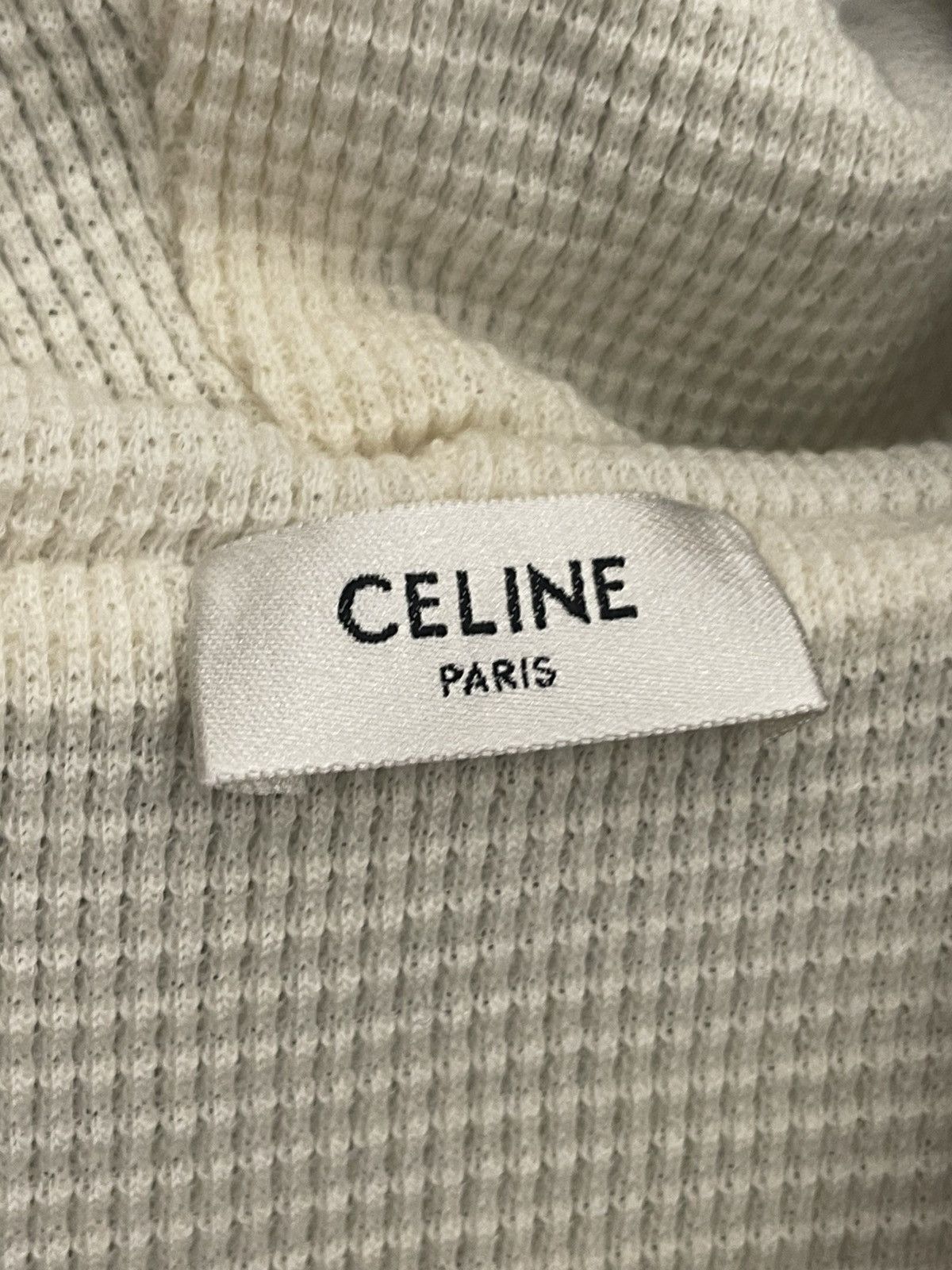 Celine ZIPPED HOODIE IN VELVET COTTON Size US XXL / EU 58 / 5 - 3 Thumbnail