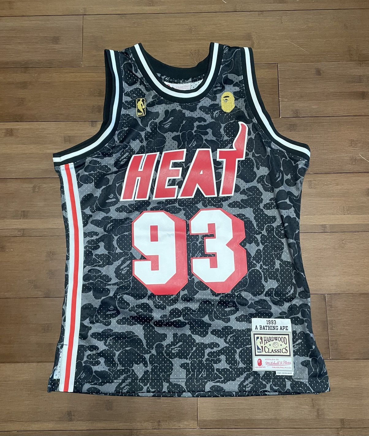 Bape × Mitchell & Ness