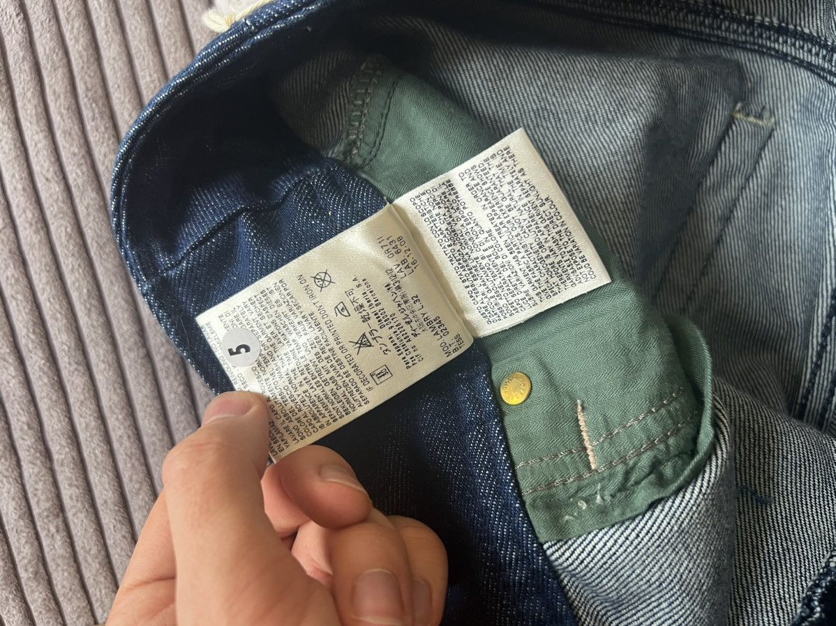 Diesel Vintage 00s Diesel Flared Denim Pants DSWT Avant garde Hype Size US 29 - 12 Thumbnail