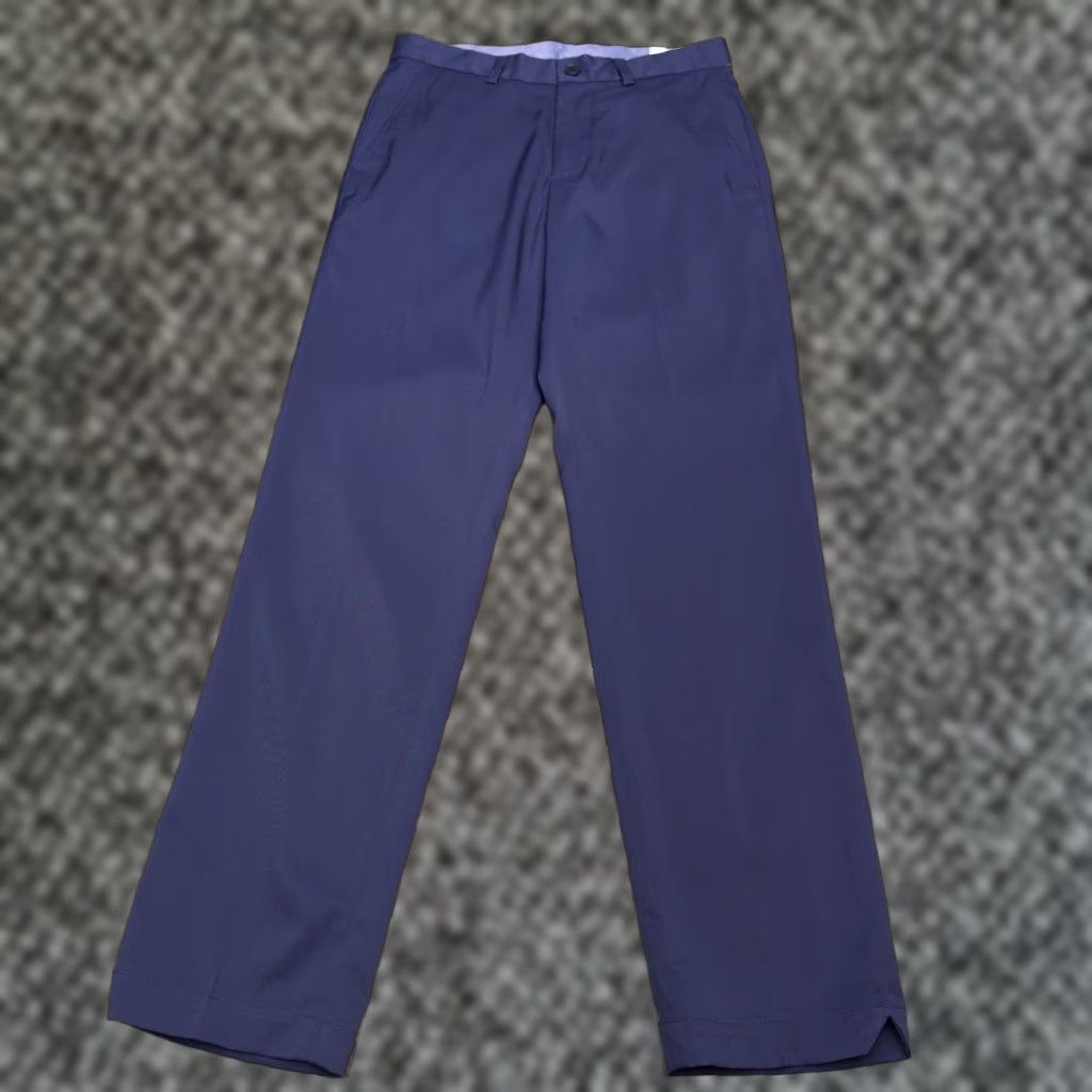 Brooks Brothers Brooks Brothers Performance Chino Pants Mens 30x32 Navy Mid Rise Stretch New Size US 30 / EU 46 - 1 Thumbnail