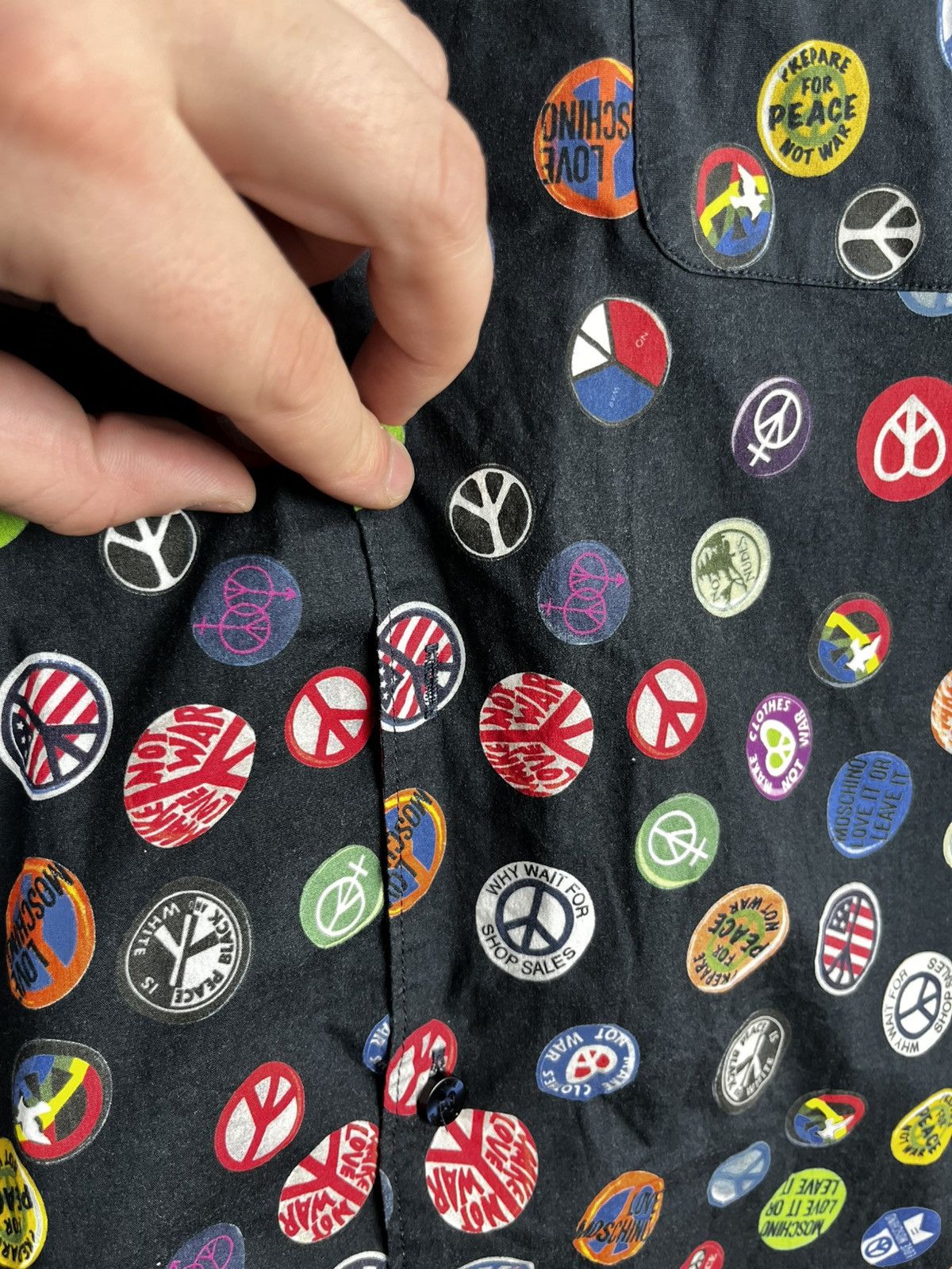 Designer Moschino shirt size m Size US M / EU 48-50 / 2 - 6 Thumbnail